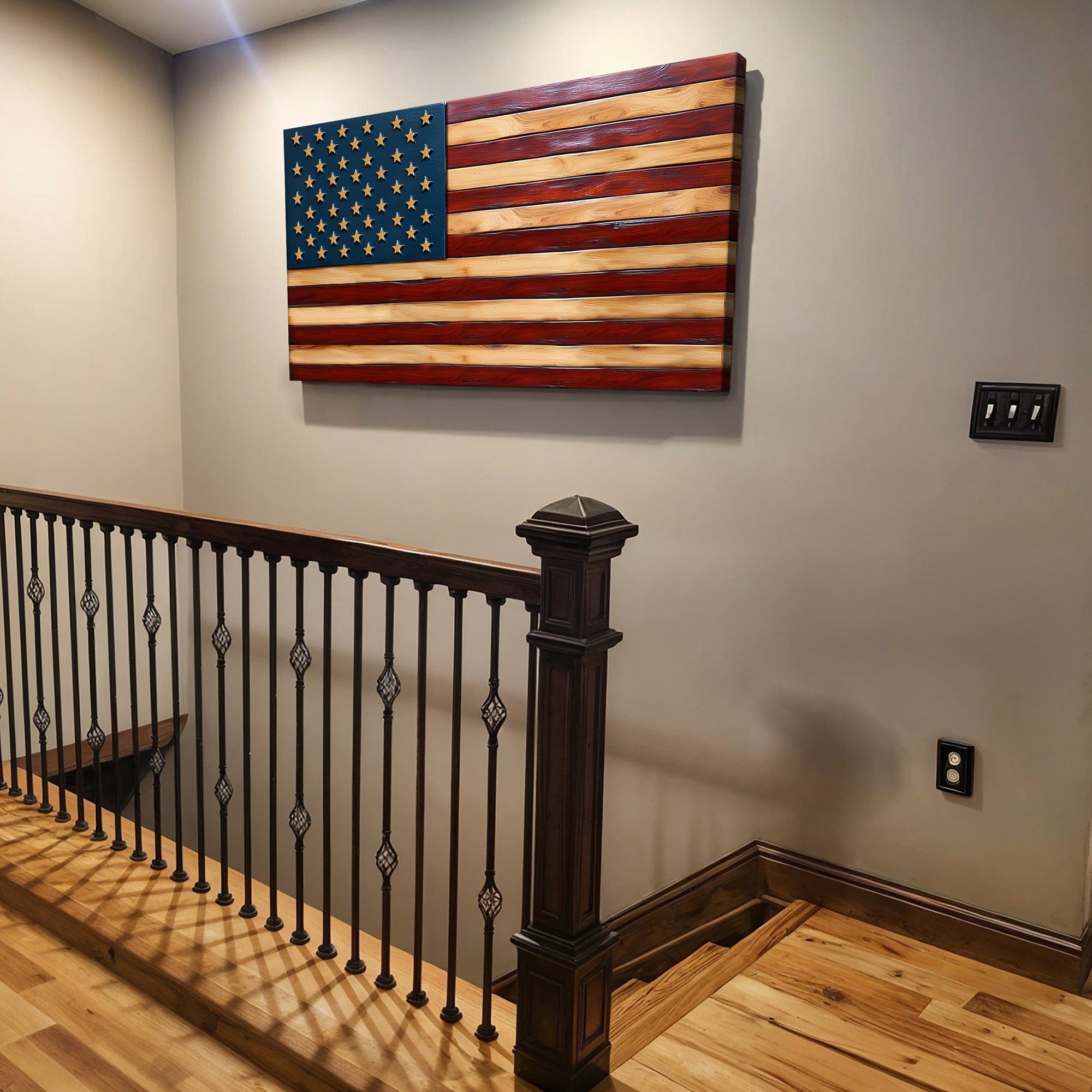 Tailored Canvases Canvas Old Glory American Flag Wall Art II