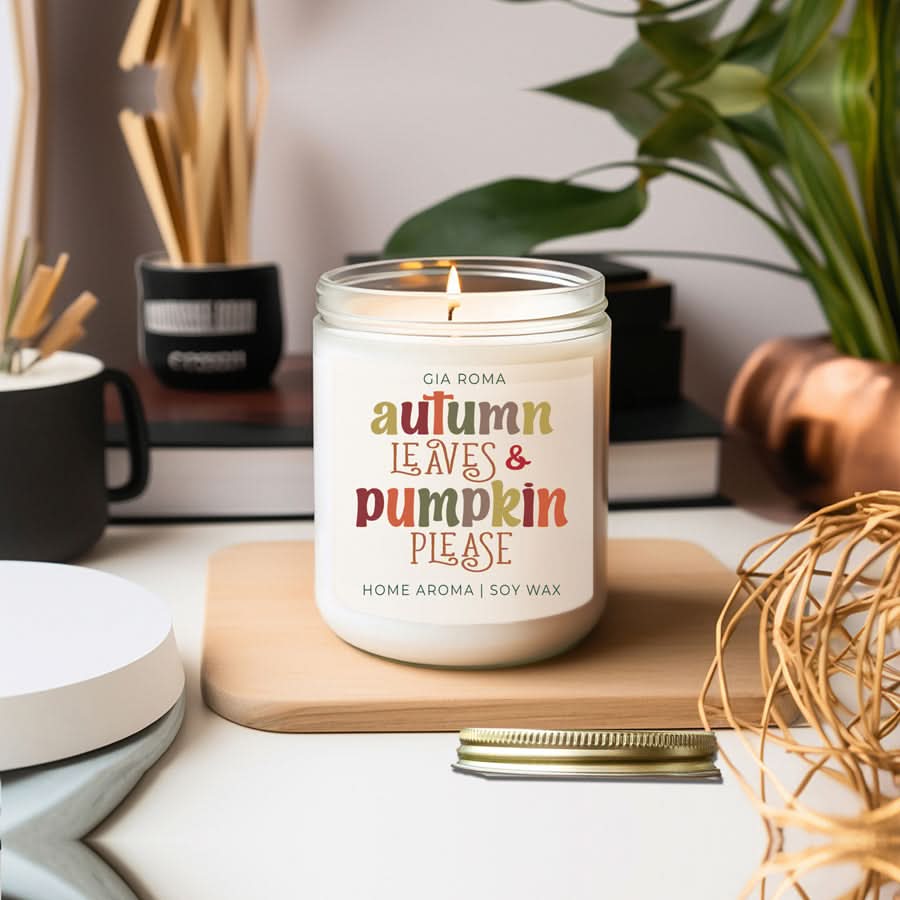 Gia Roma Candle Toasted Pumpkin Candle