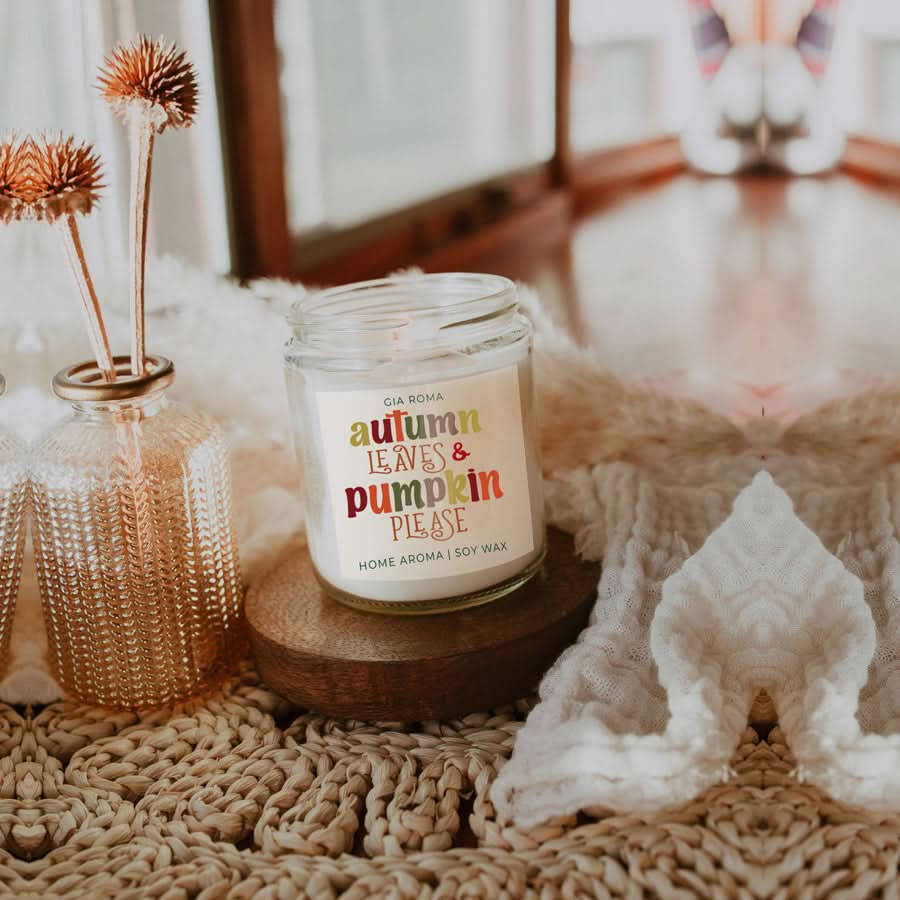 Gia Roma Candle Toasted Pumpkin Candle