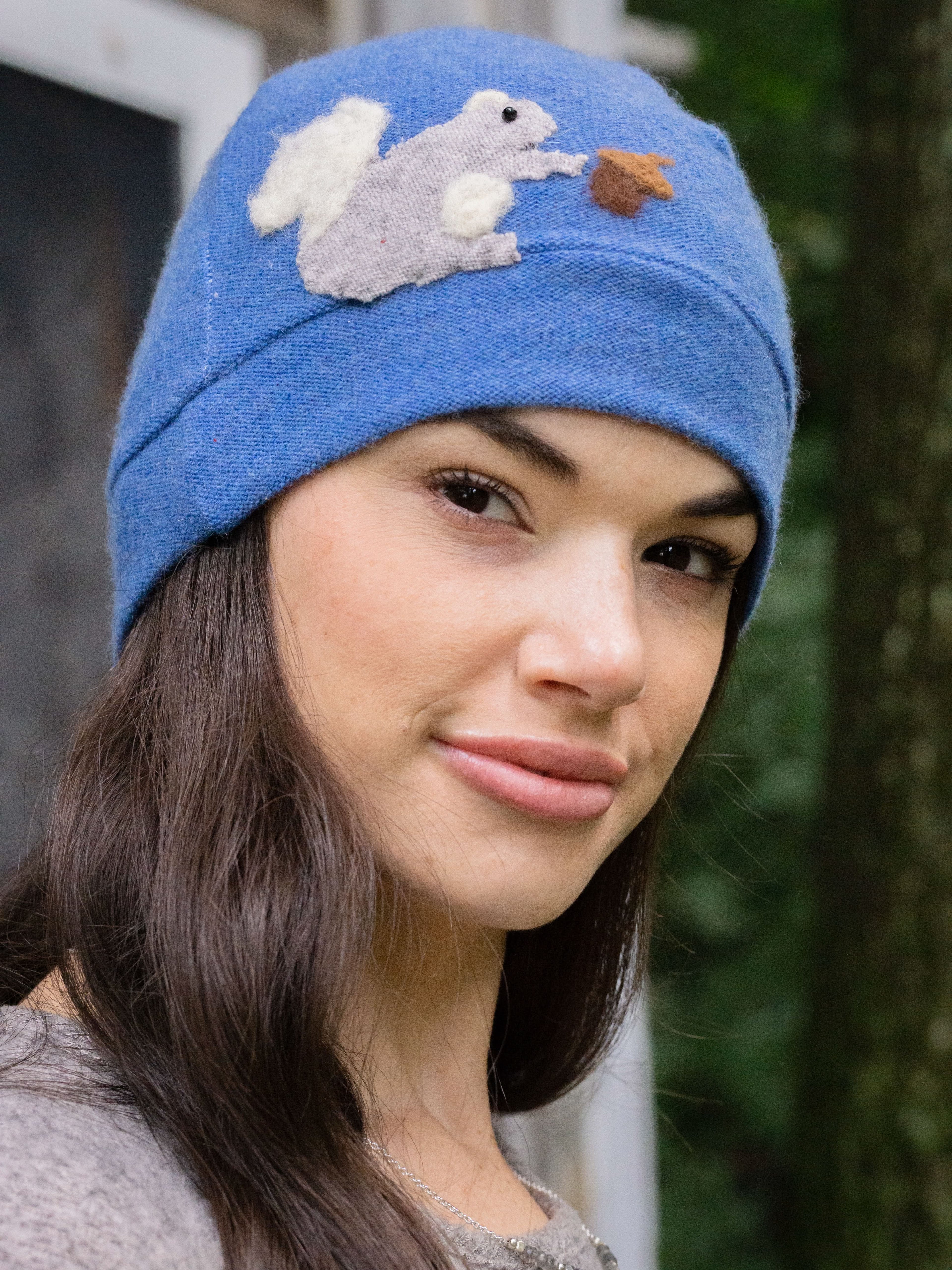 Squirrel Cashmere Hat - Adult - My American Goods