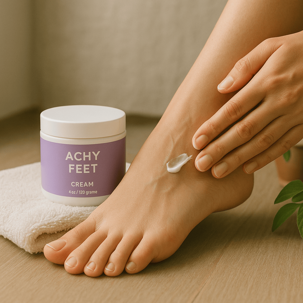 Taylor Made Organics therapeutic cream 4oz Achy Feet Organic Cream