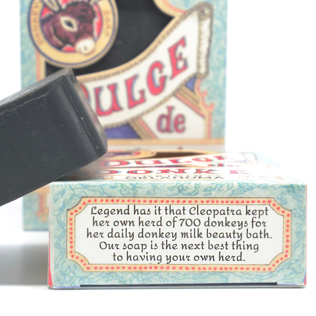 Activated Charcoal Donkey Milk Soap 4.5 oz