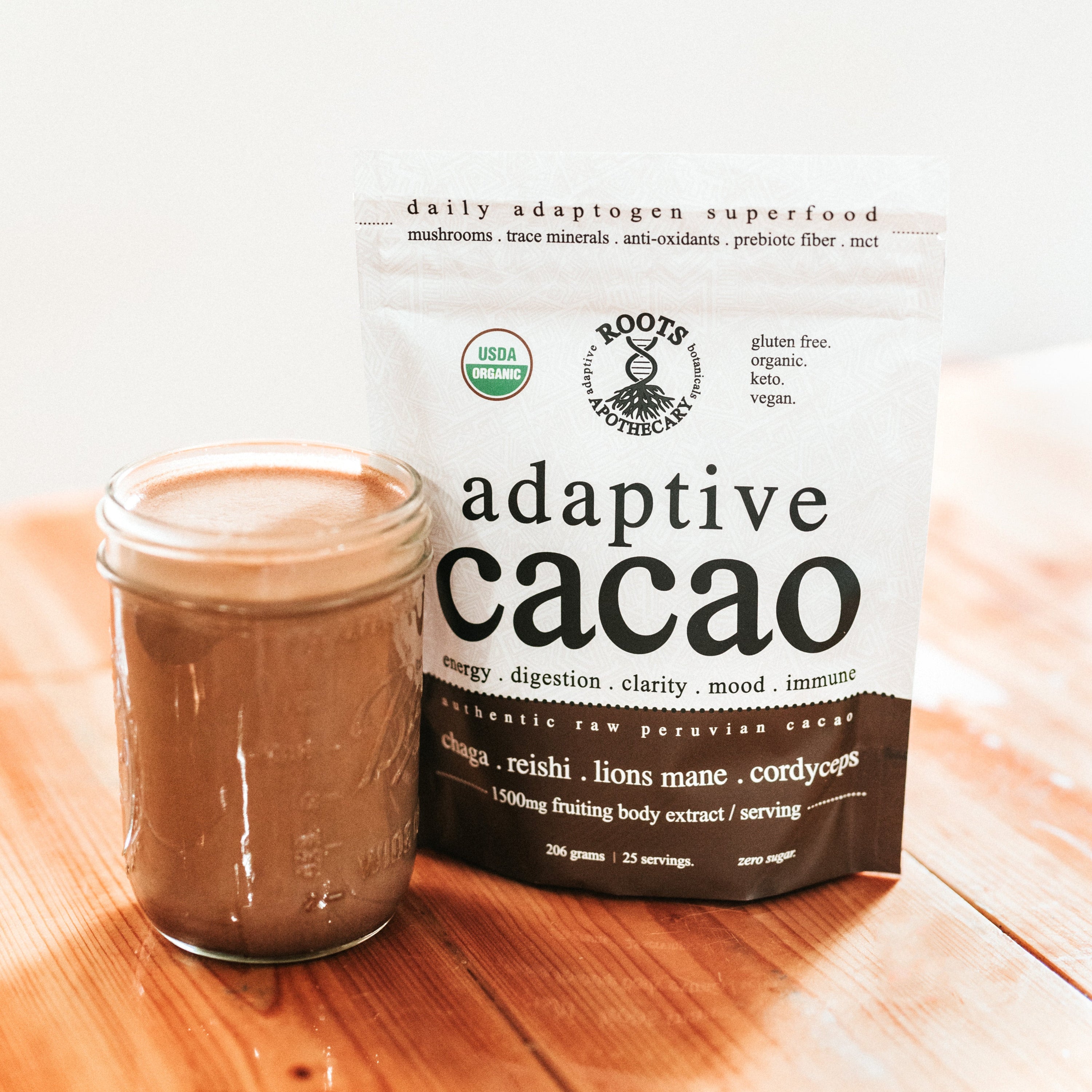 Adaptive Cacao Mushroom Superfood Drink