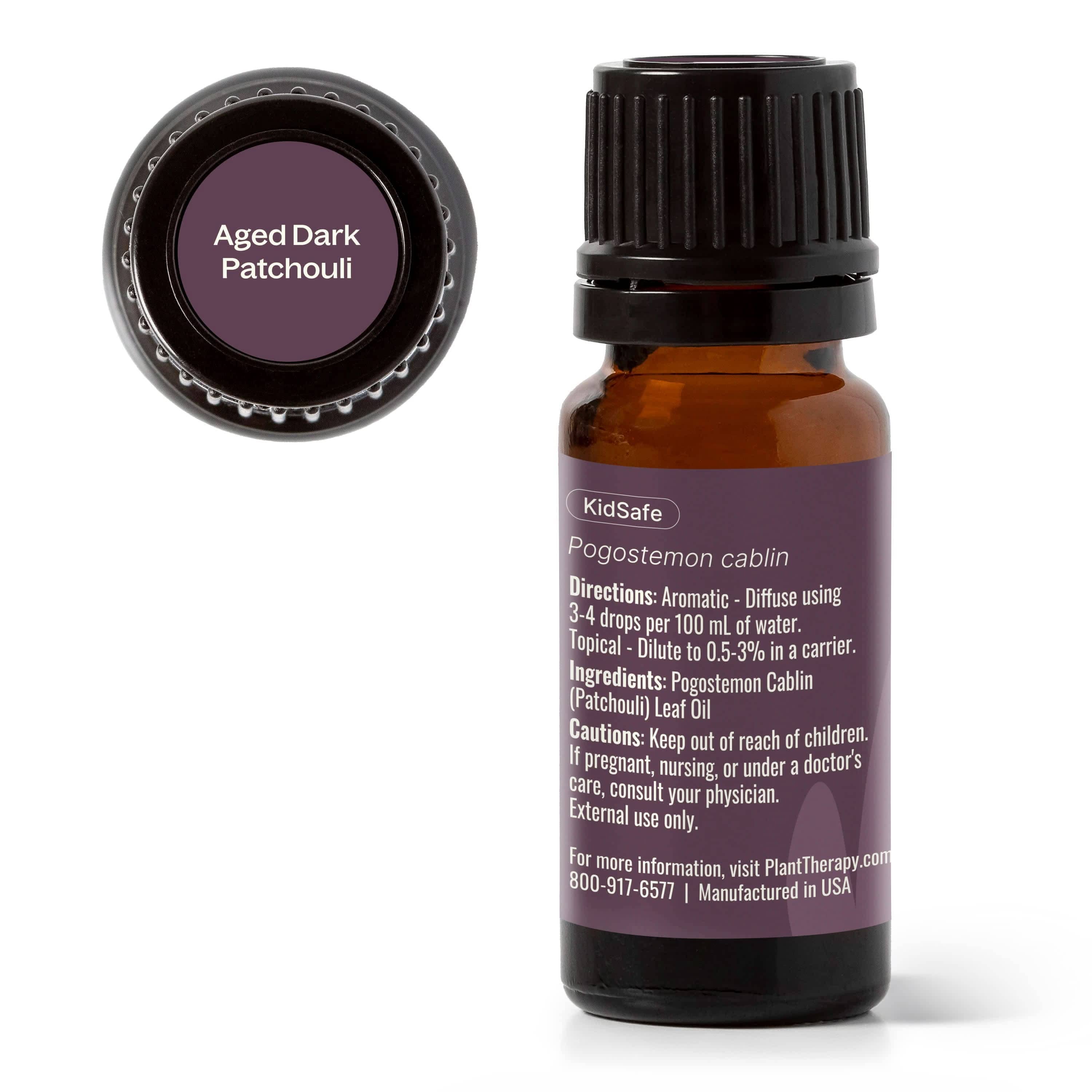Plant Therapy Essential Oil 10 ml Aged Dark Patchouli Essential Oil