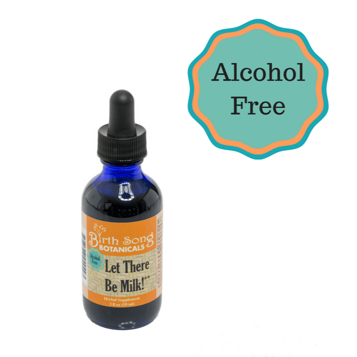 Birth Song Botanicals Co. Tinctures Default Let There Be Milk! 2 oz. ALCOHOL FREE Herbal Breastfeeding Supplement and Lactation Support, Breastmilk Supply Booster*
