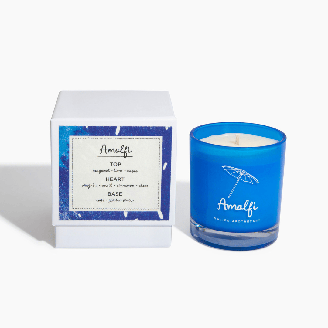 Malibu Apothecary Candle AMALFI • basil & arugula