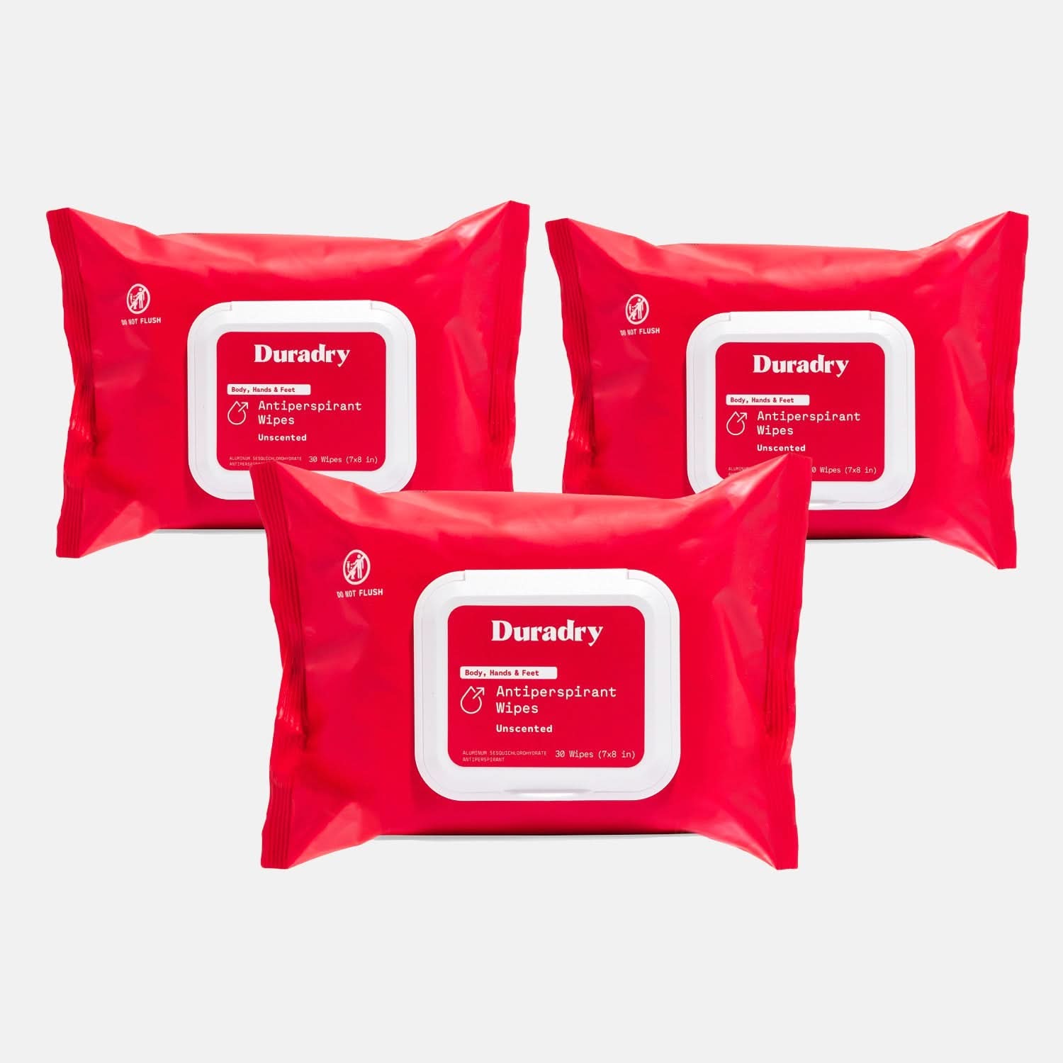 Whole Body Antiperspirant Wipes - My American Goods