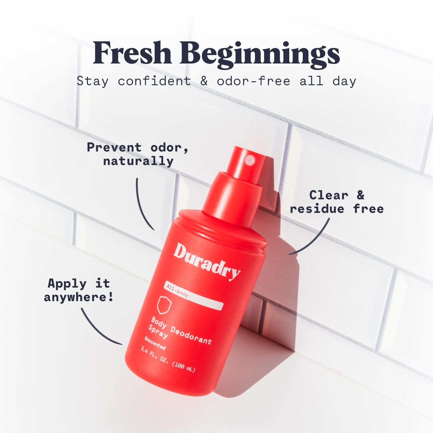 Body Deodorant Spray - My American Goods