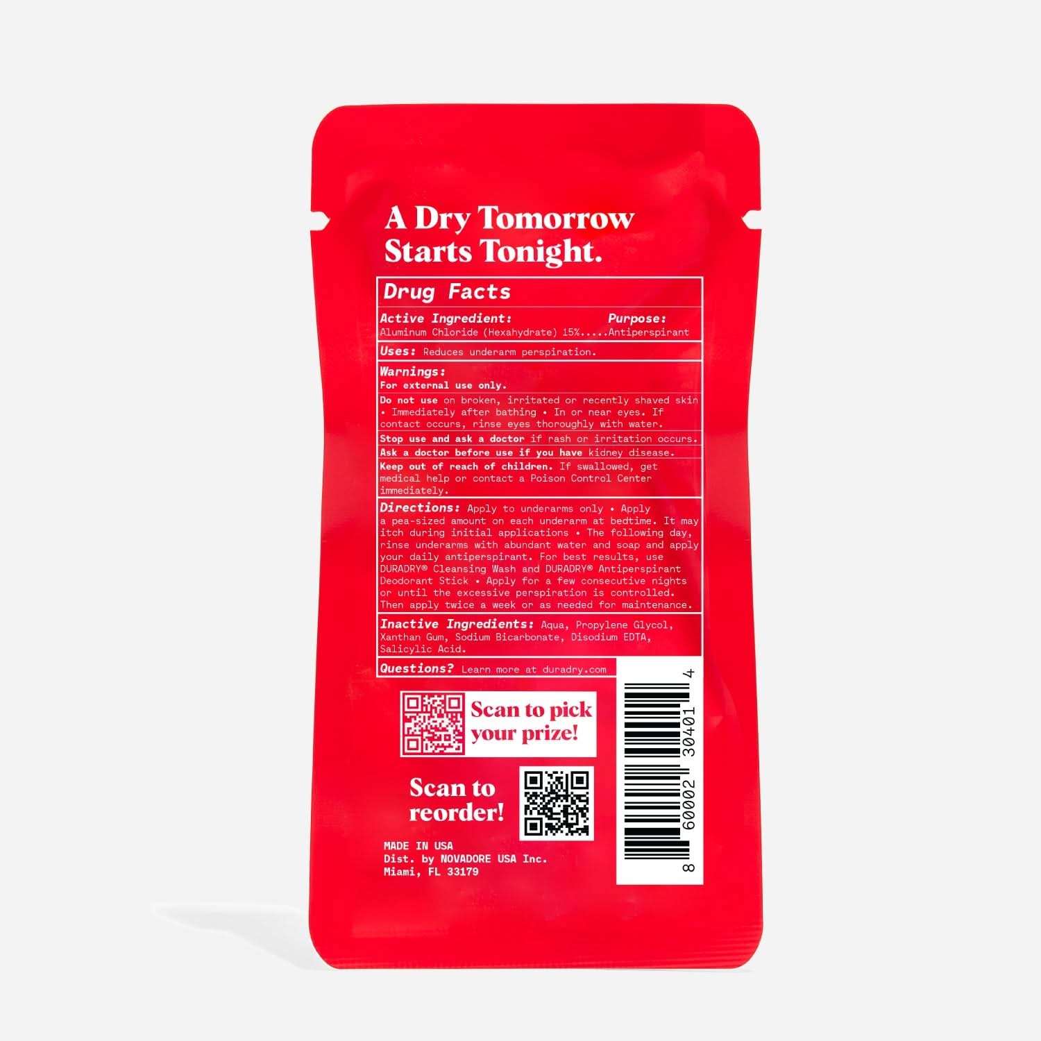 Sweat Minimizing Gel - My American Goods