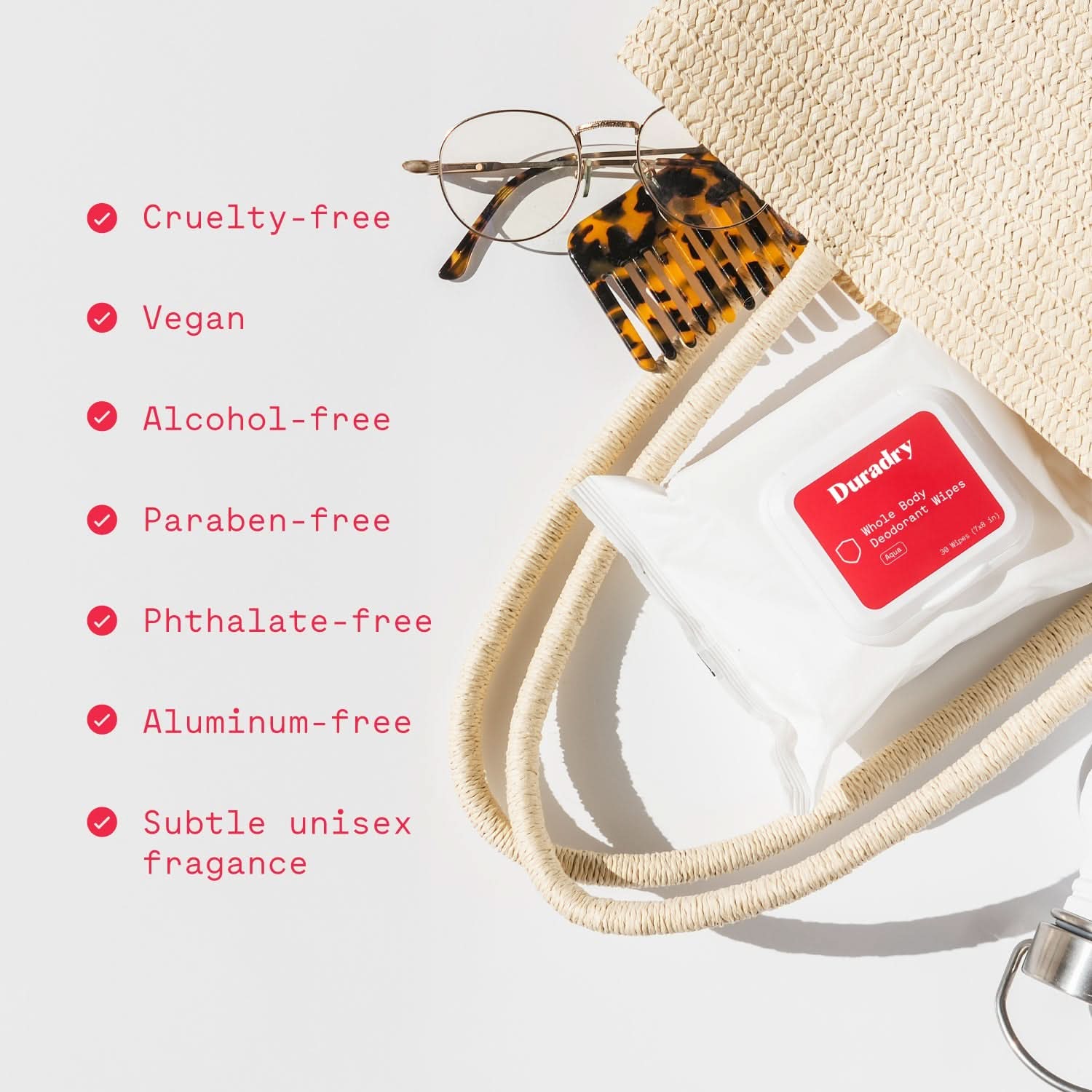 Whole Body Deodorant Wipes - My American Goods
