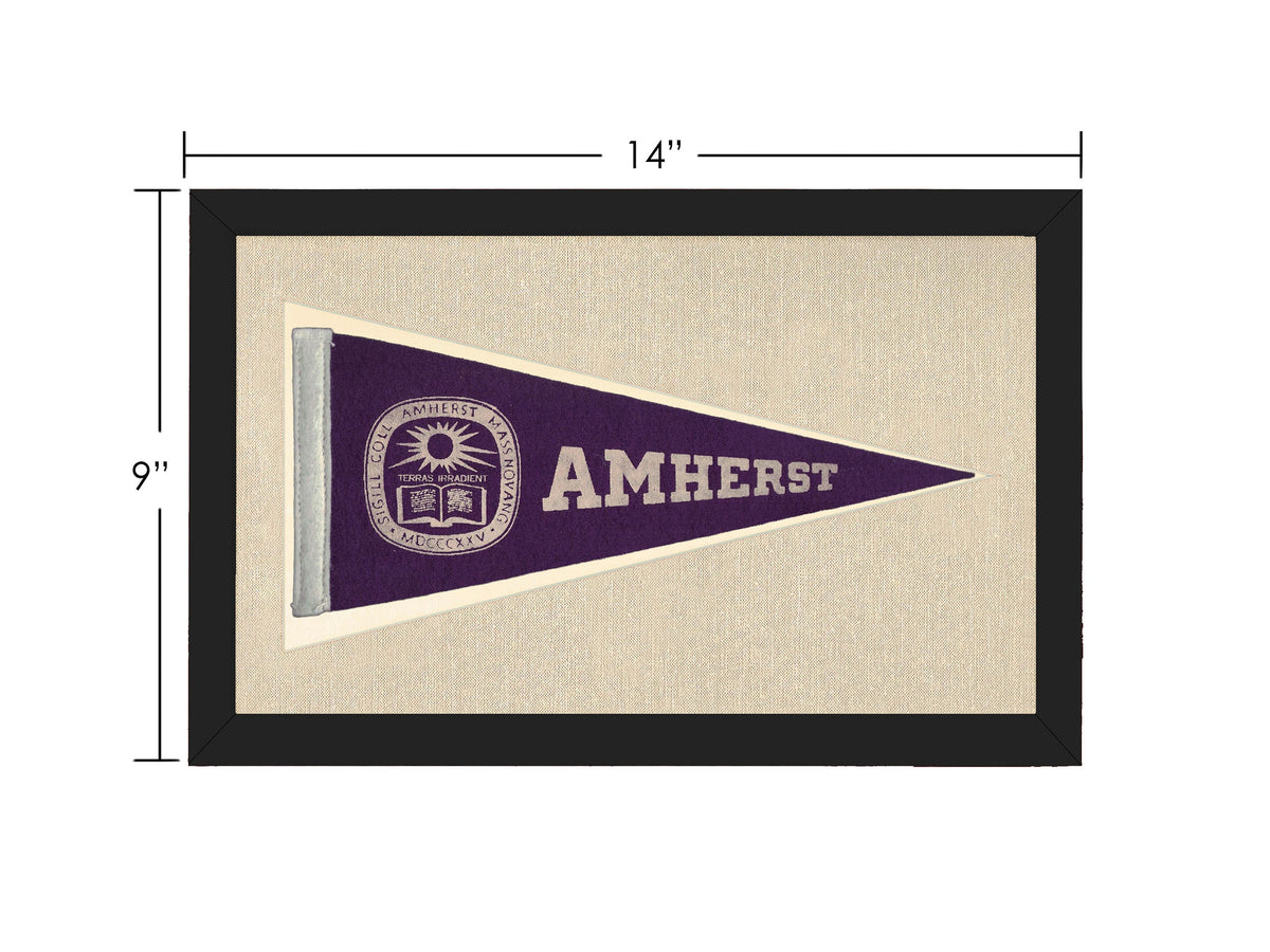 Vintage Amherst College Pennant