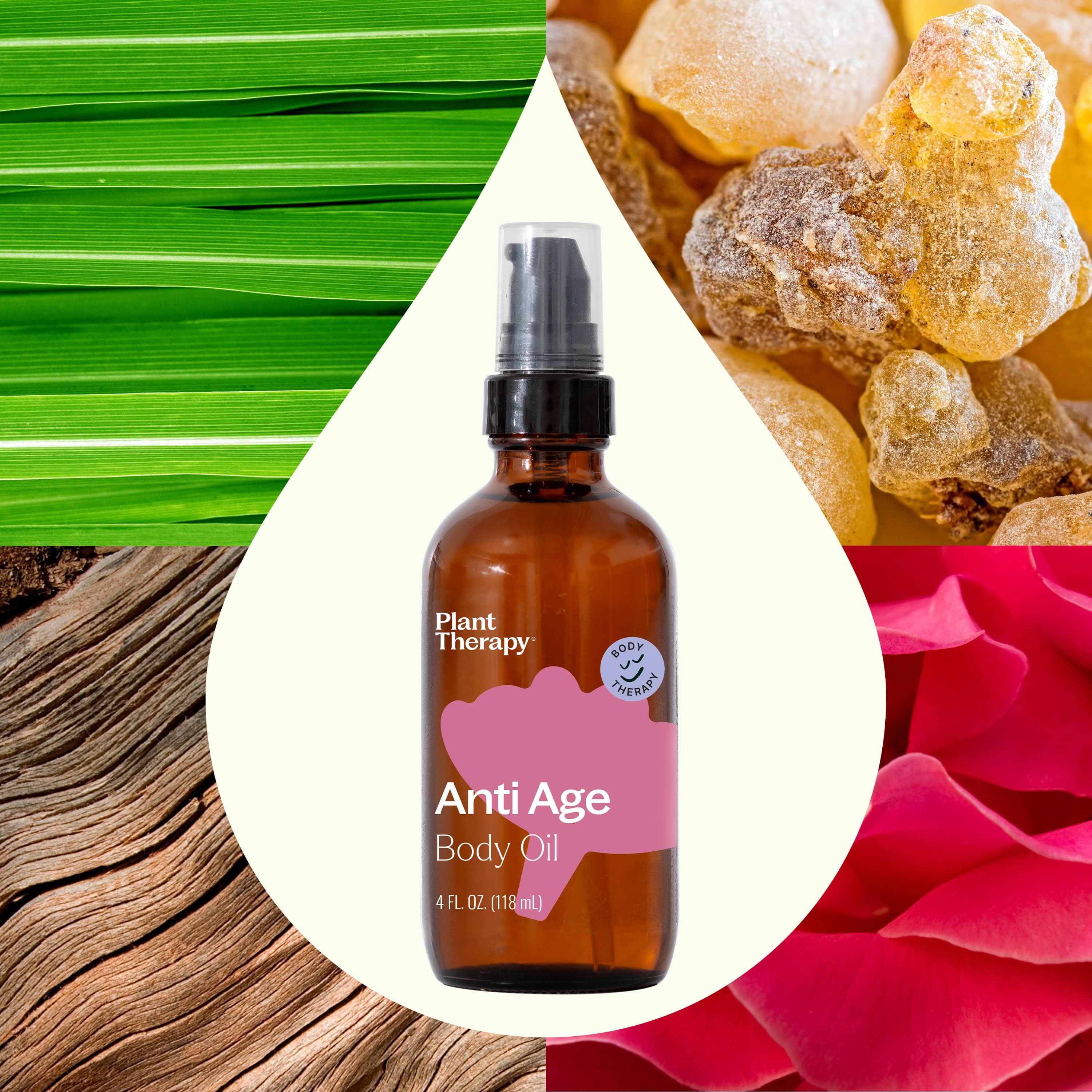 Plant Therapy Body Care 4 oz Anti Age Body Oil