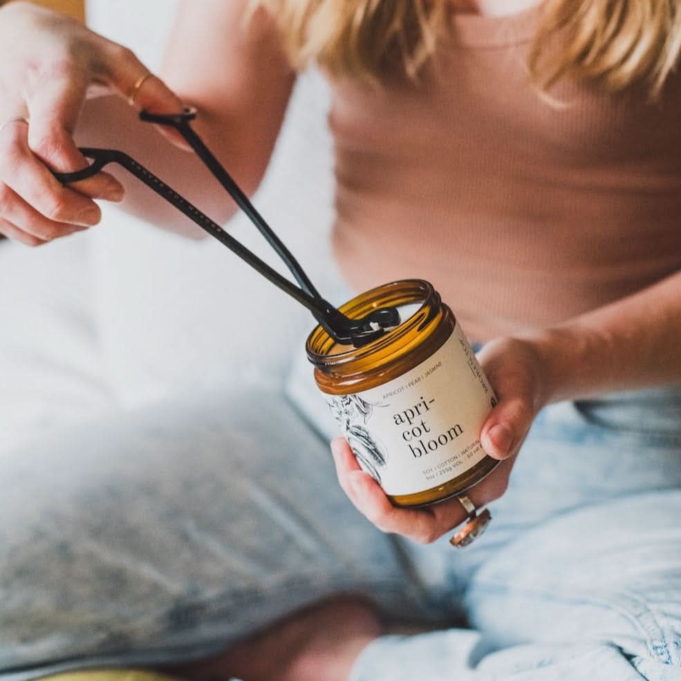 Apricot Bloom Soy Candle - My American Goods