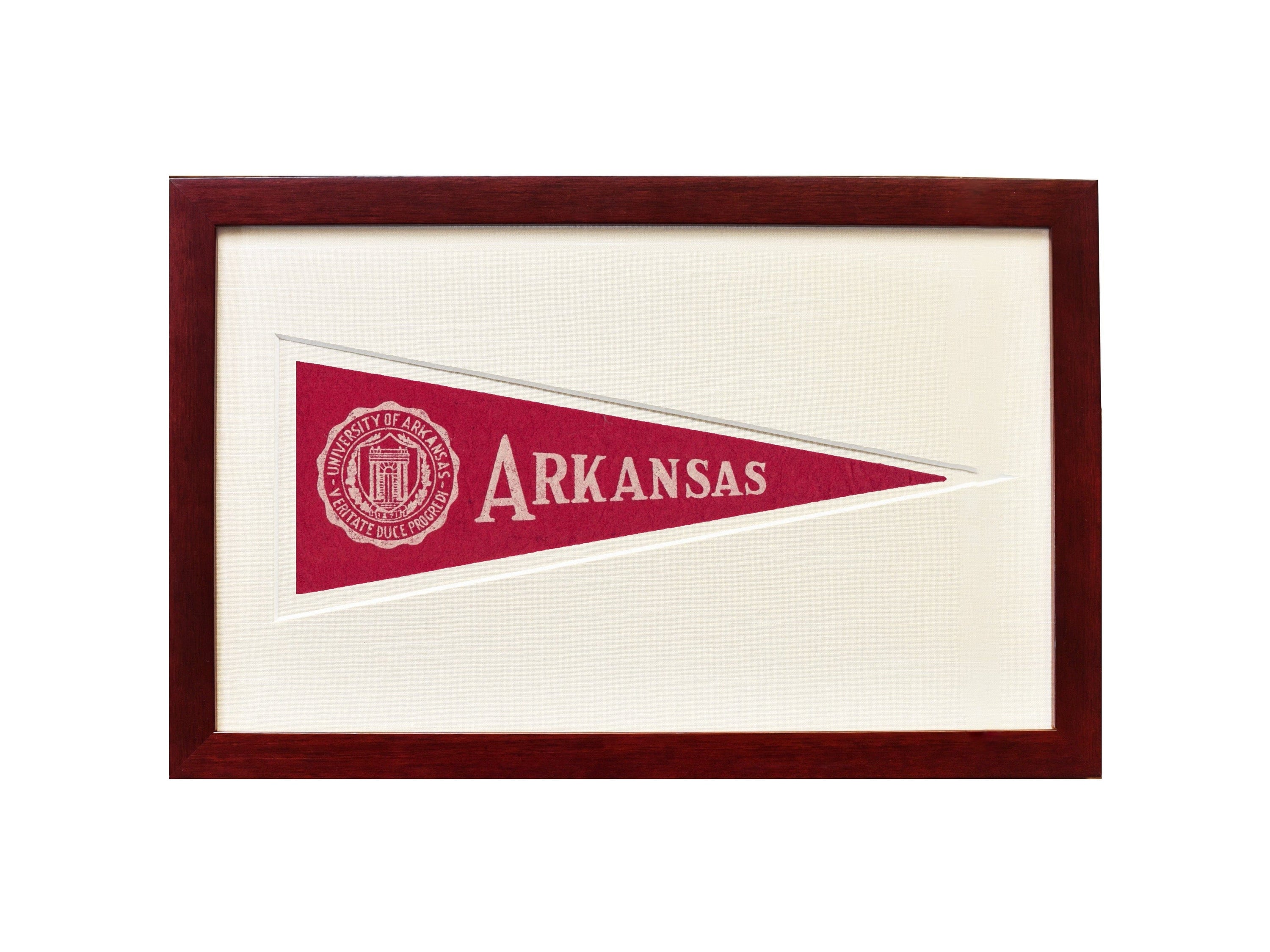 Americana Memories Vintage University of Arkansas Hormel Pennant