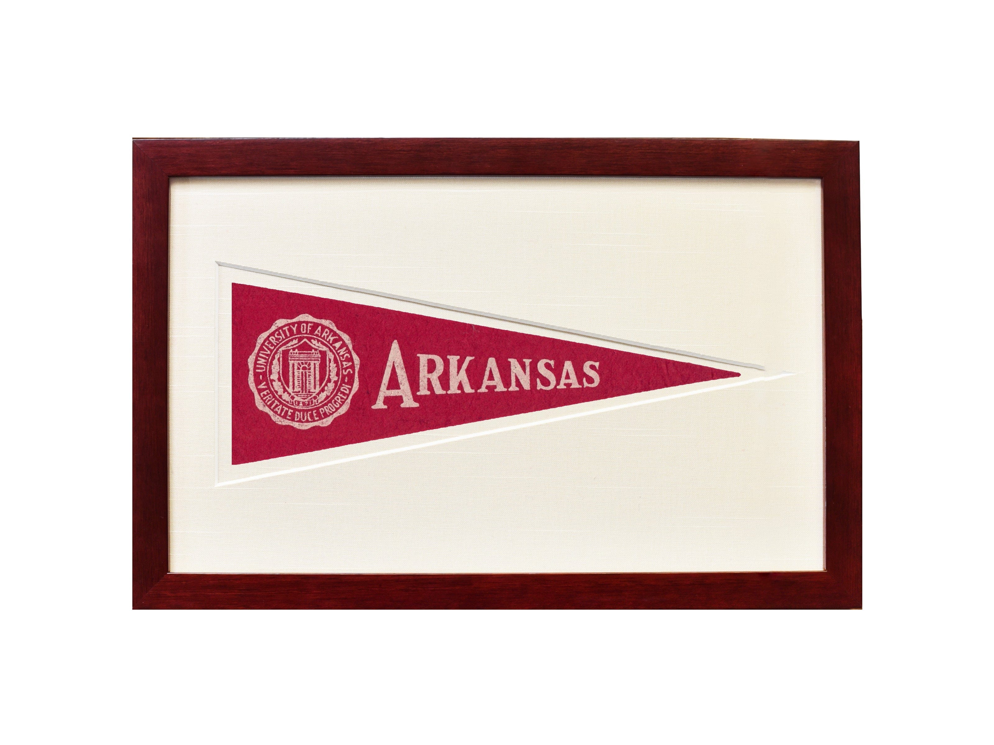 Vintage University of Arkansas Hormel Pennant - My American Goods