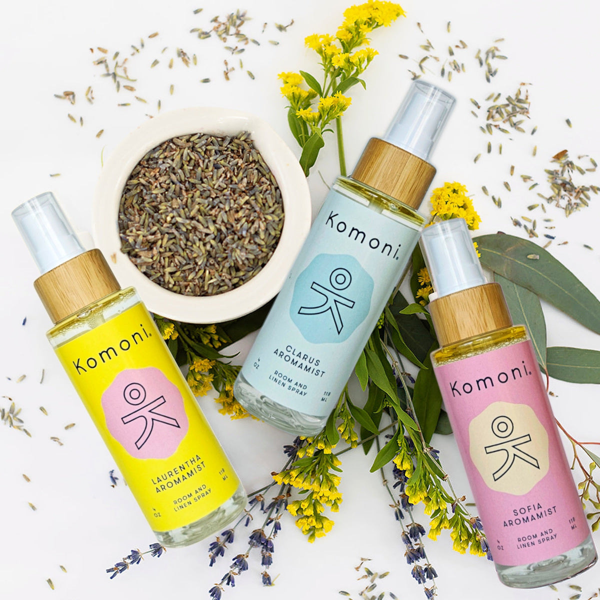 Aromamist Sampler Collection - Body, Home & Linen