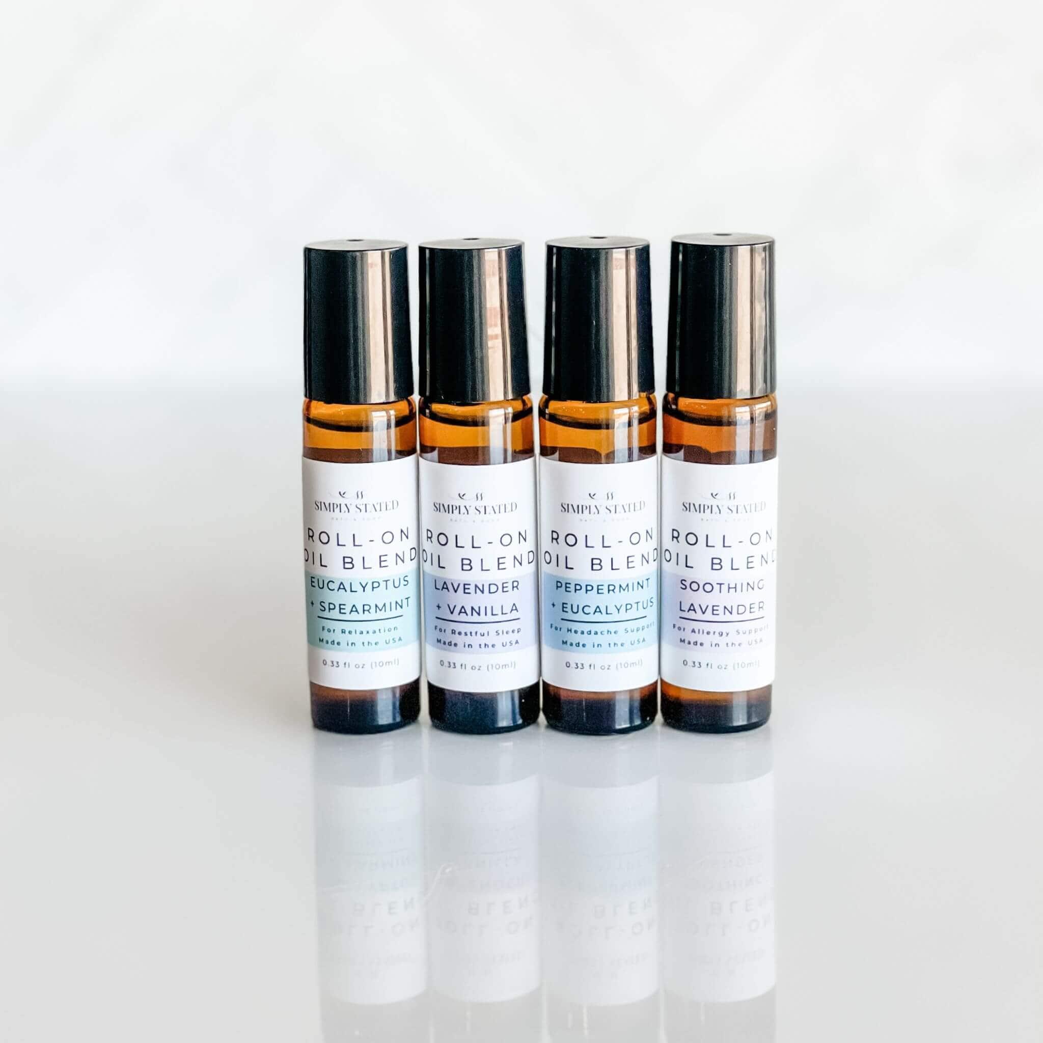 Simply Stated Creations Aromatherapy Oils Soothing Lavender Aromatherapy Roll-On
