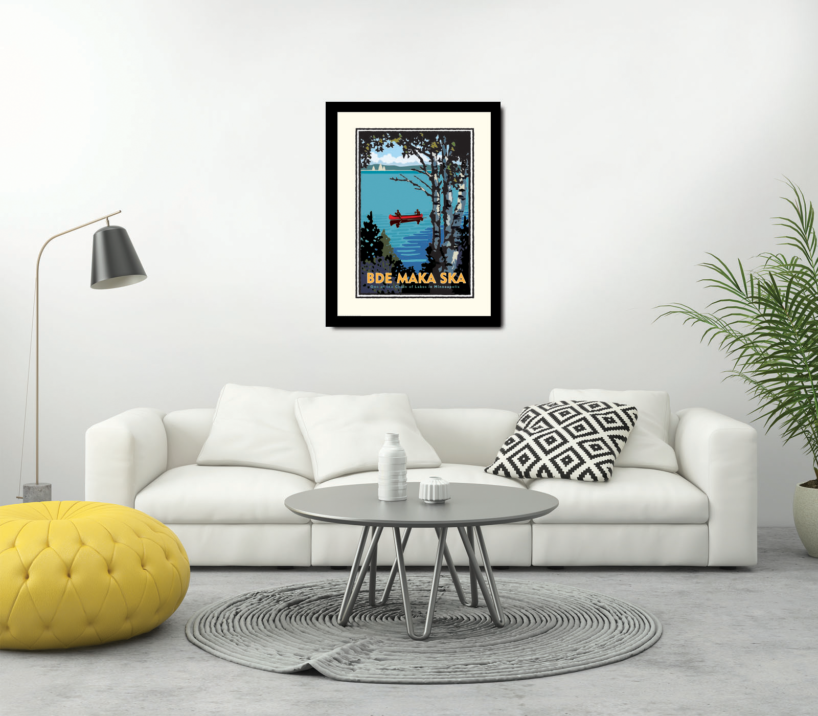 Landmark MN | Bde Maka Ska Minneapolis Art Print - My American Goods