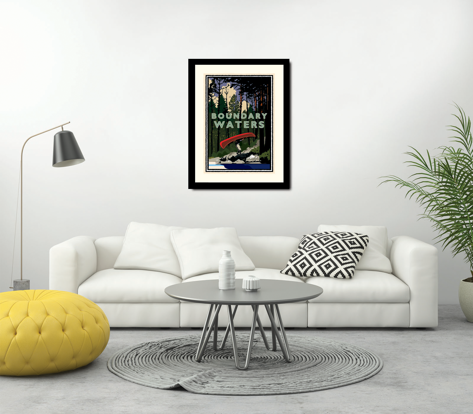Landmark MN | Boundary Waters Portage Art Print - My American Goods