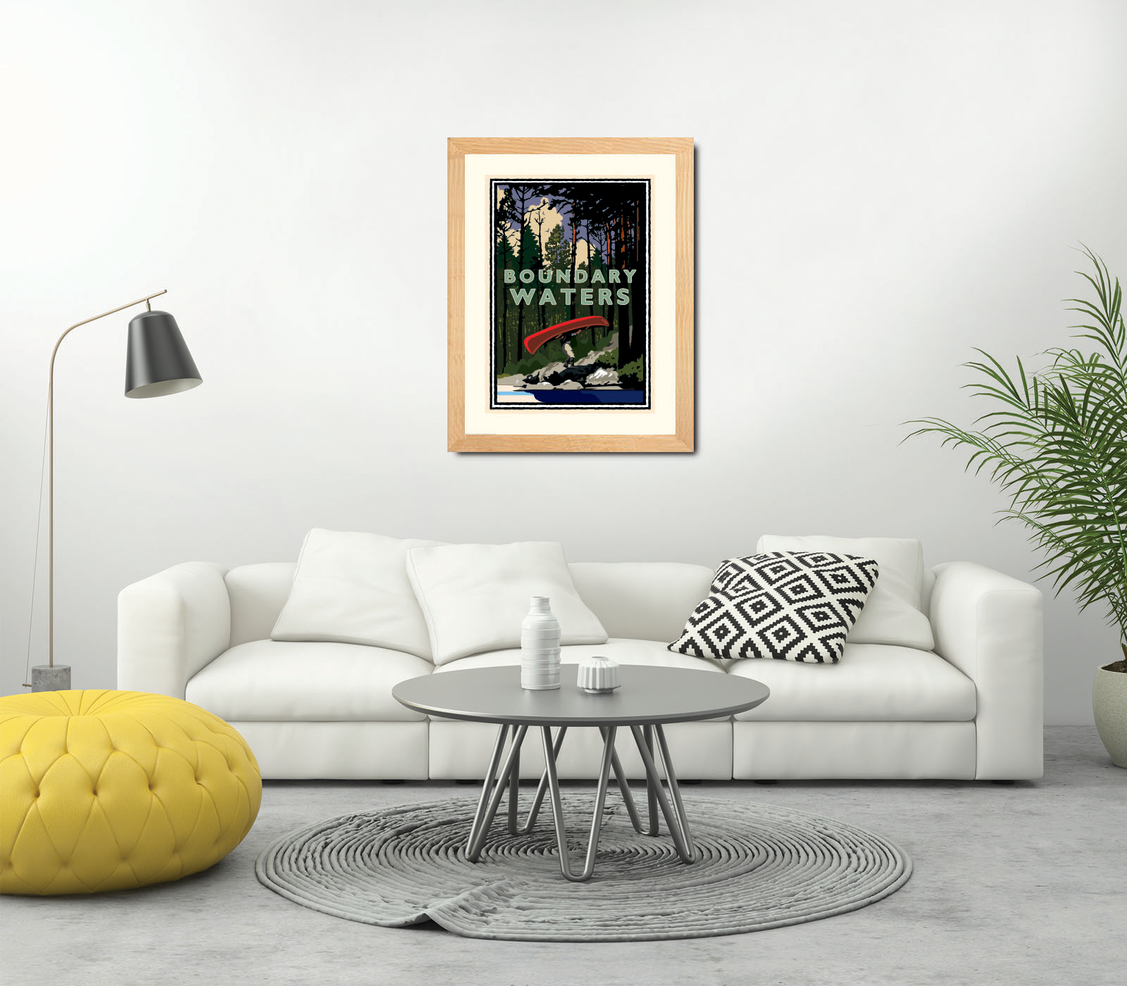 Landmark MN | Boundary Waters Portage Art Print - My American Goods