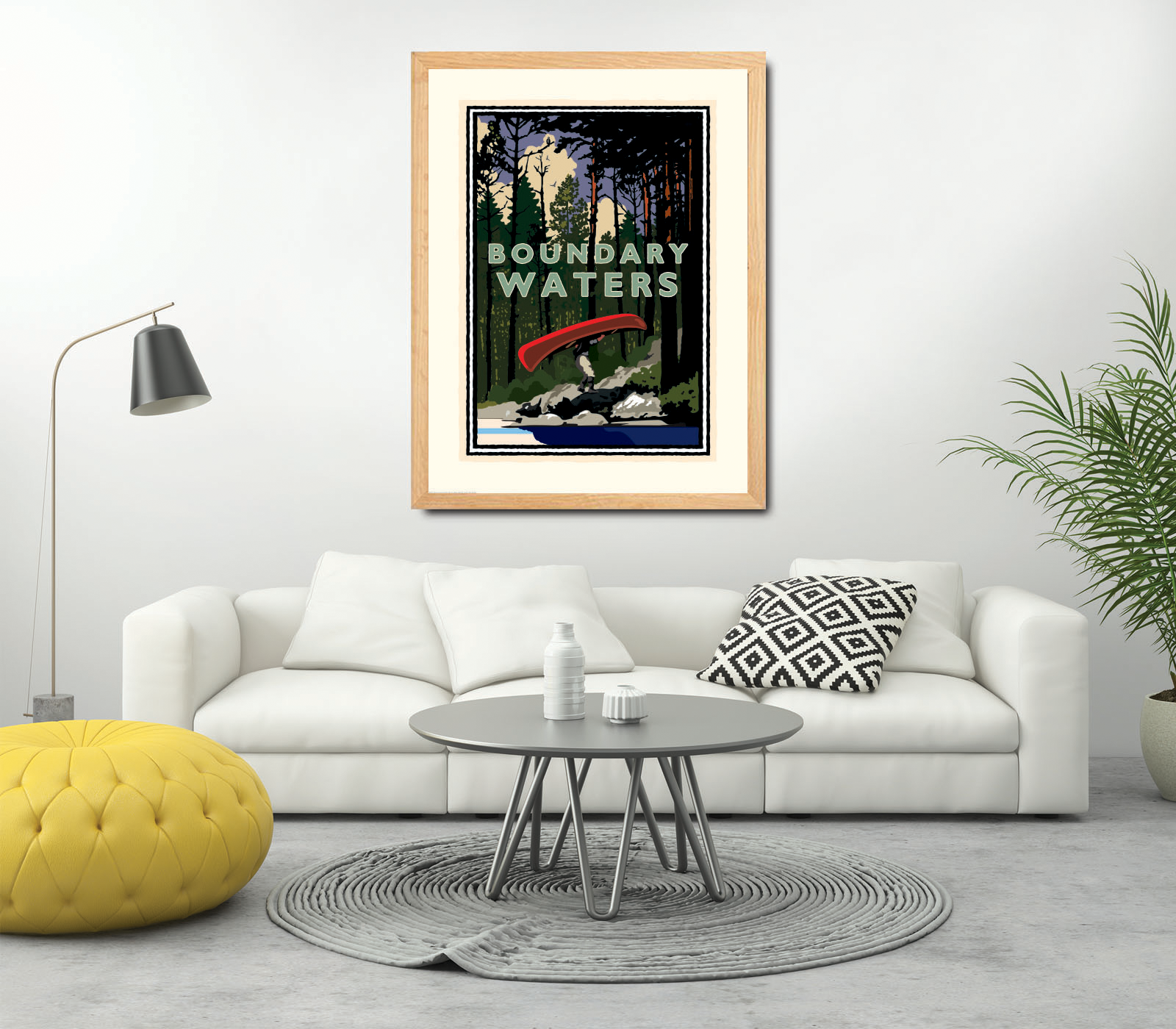 Landmark MN | Boundary Waters Portage Art Print - My American Goods