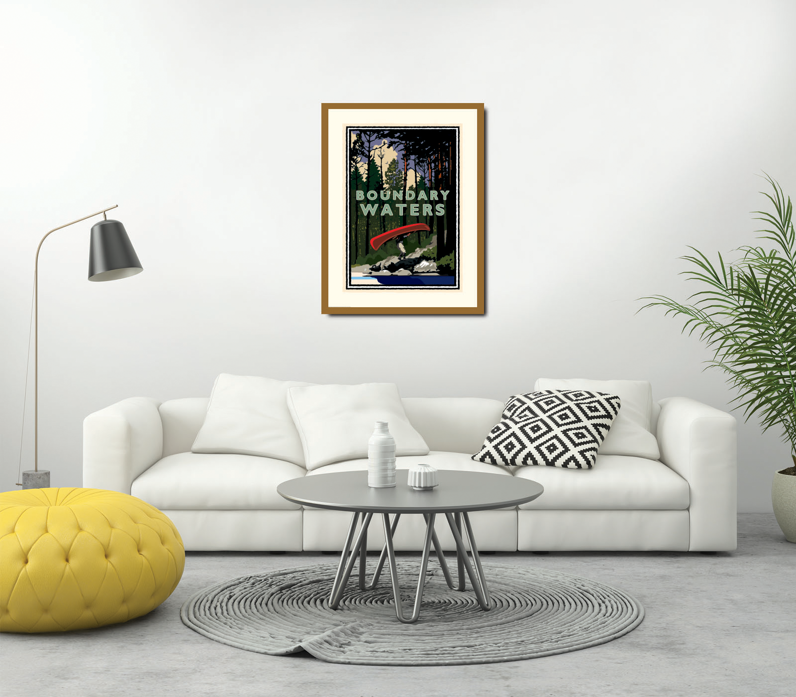 Landmark MN | Boundary Waters Portage Art Print - My American Goods
