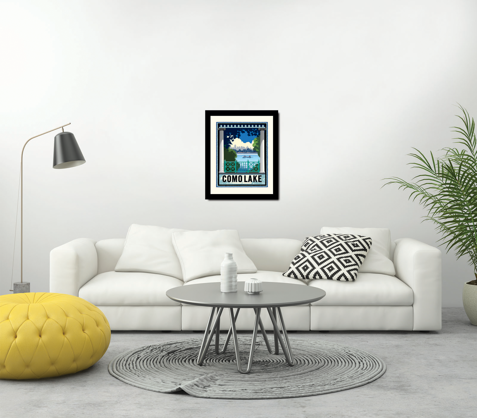 Landmark MN | Como Lake St Paul Art Print - My American Goods