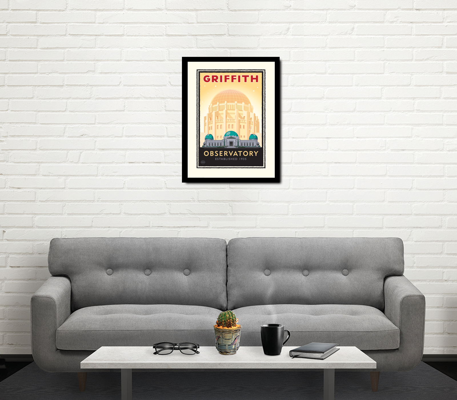 Landmark CA | Griffith Park Observatory Gold - My American Goods
