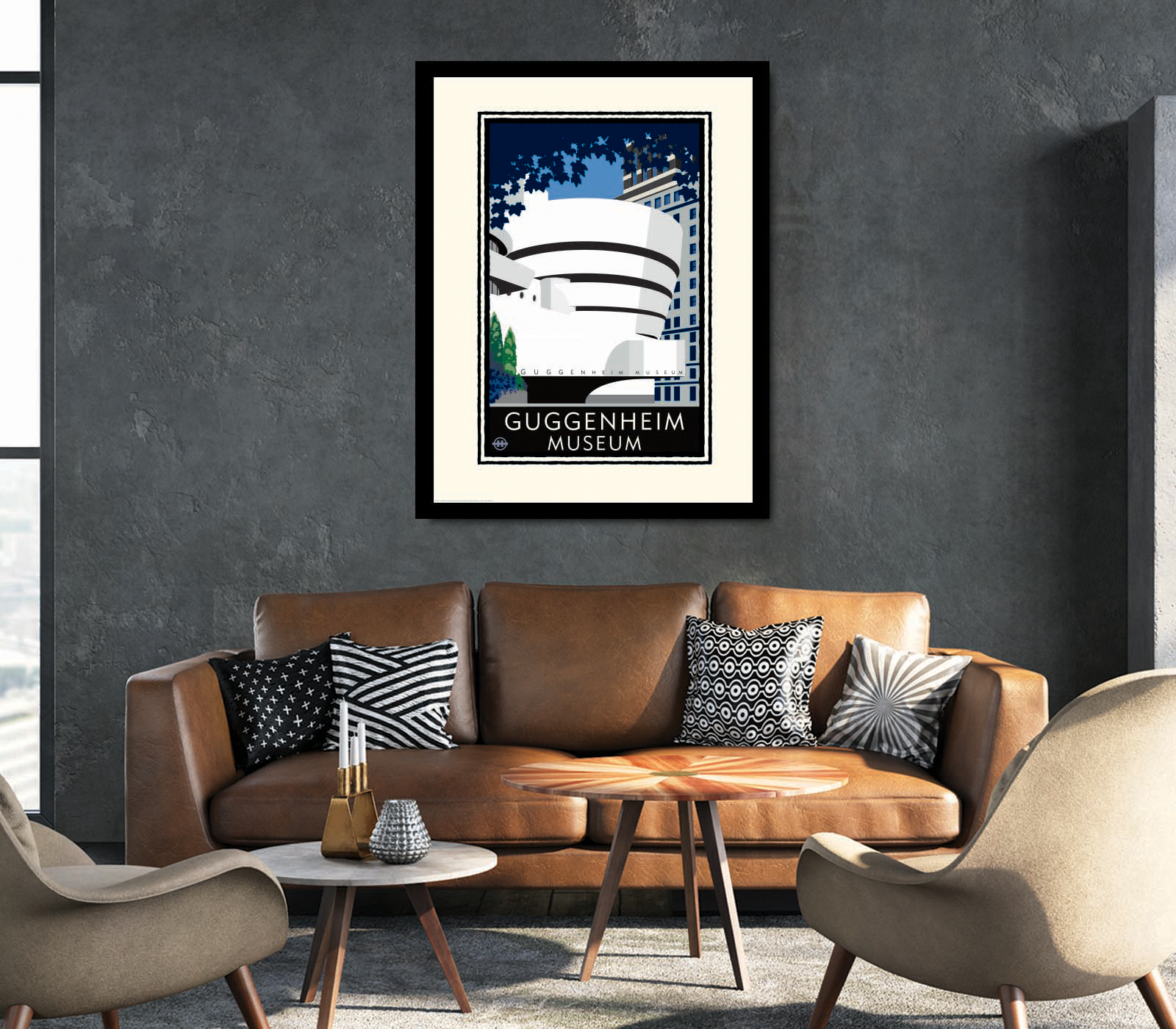 Landmark NY | Guggenheim Museum NYC Art Print