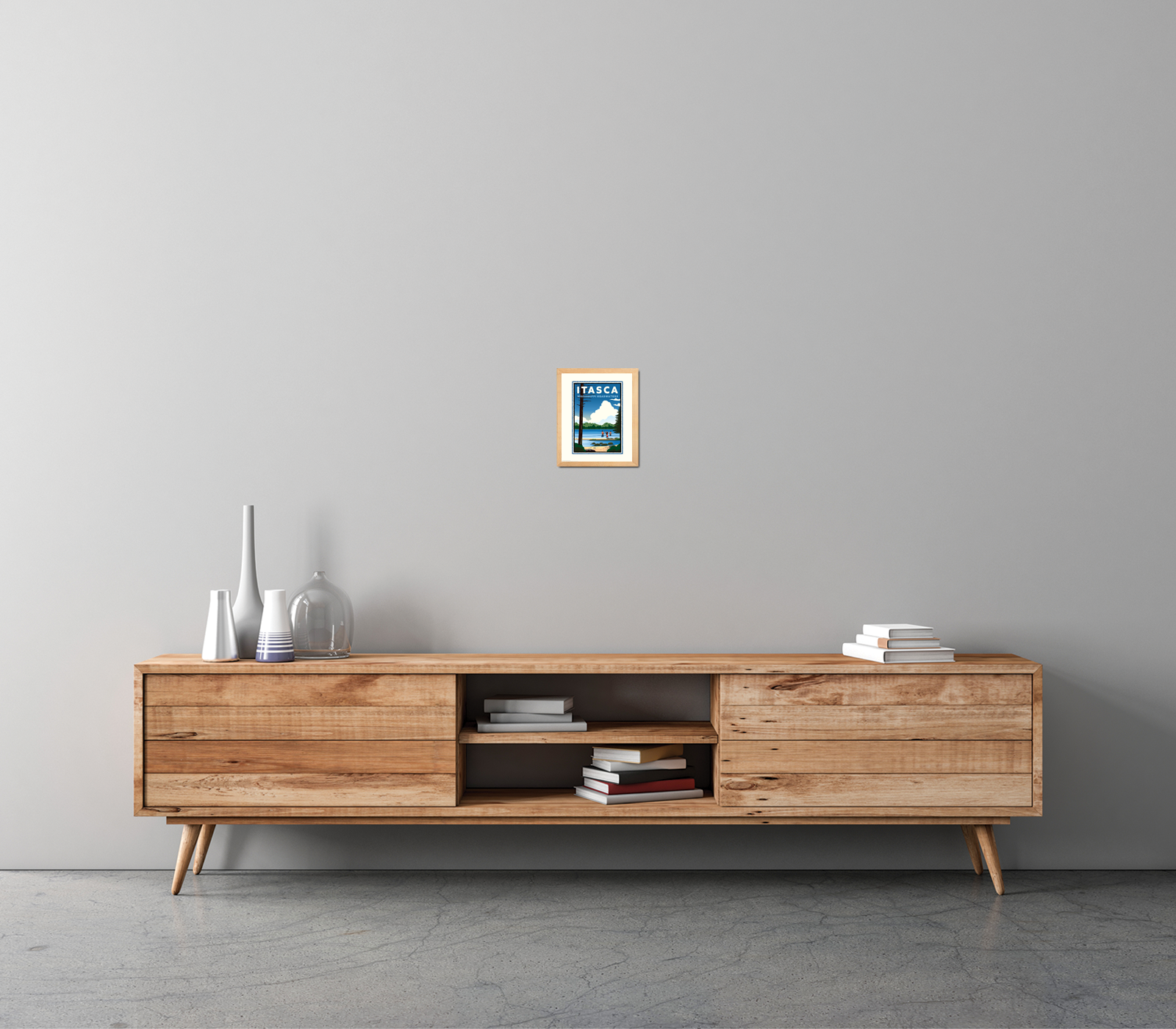 Landmark MN | Itasca State Park Art Print - My American Goods