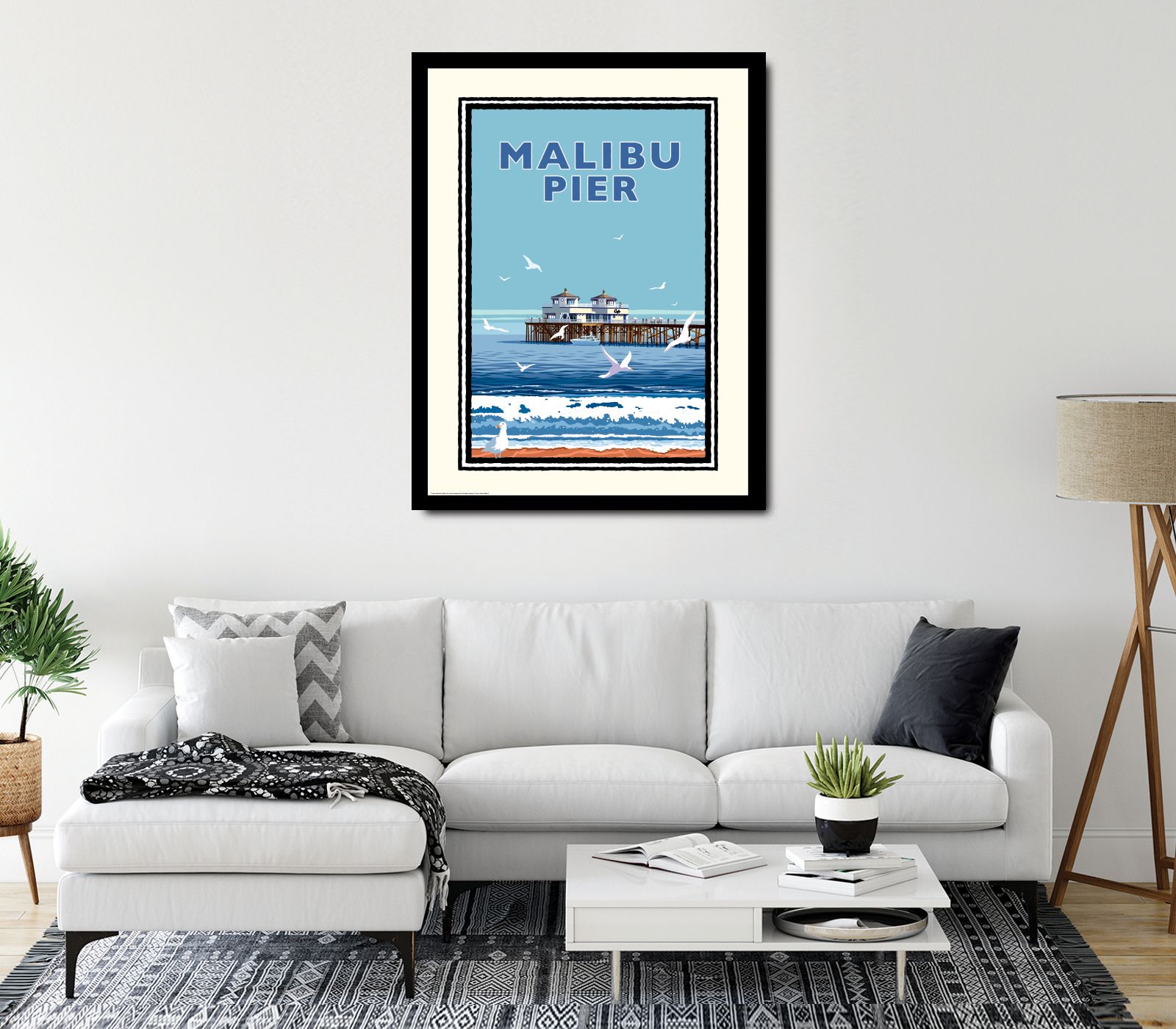 Landmark CA | Malibu Pier Day - My American Goods