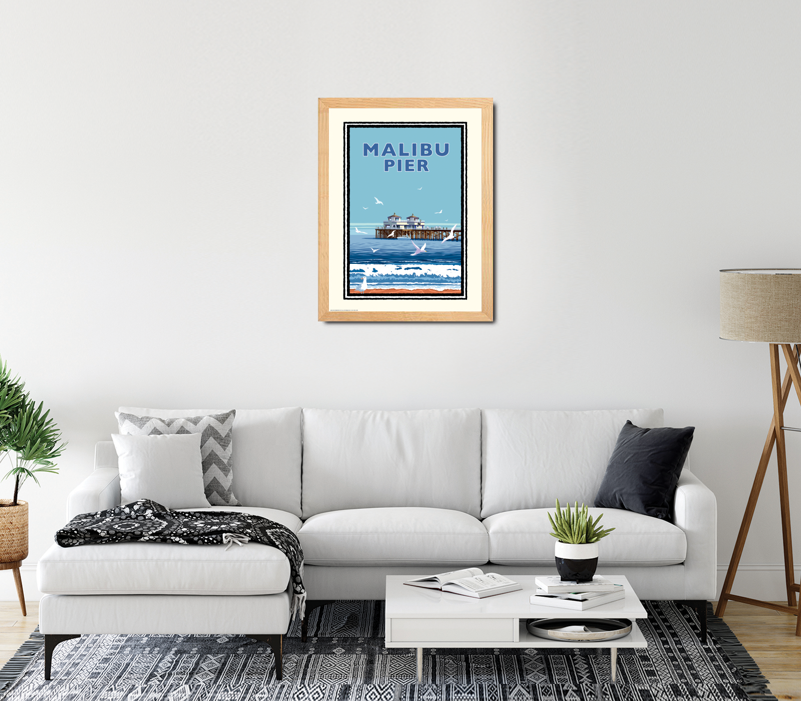 Landmark CA | Malibu Pier Day - My American Goods