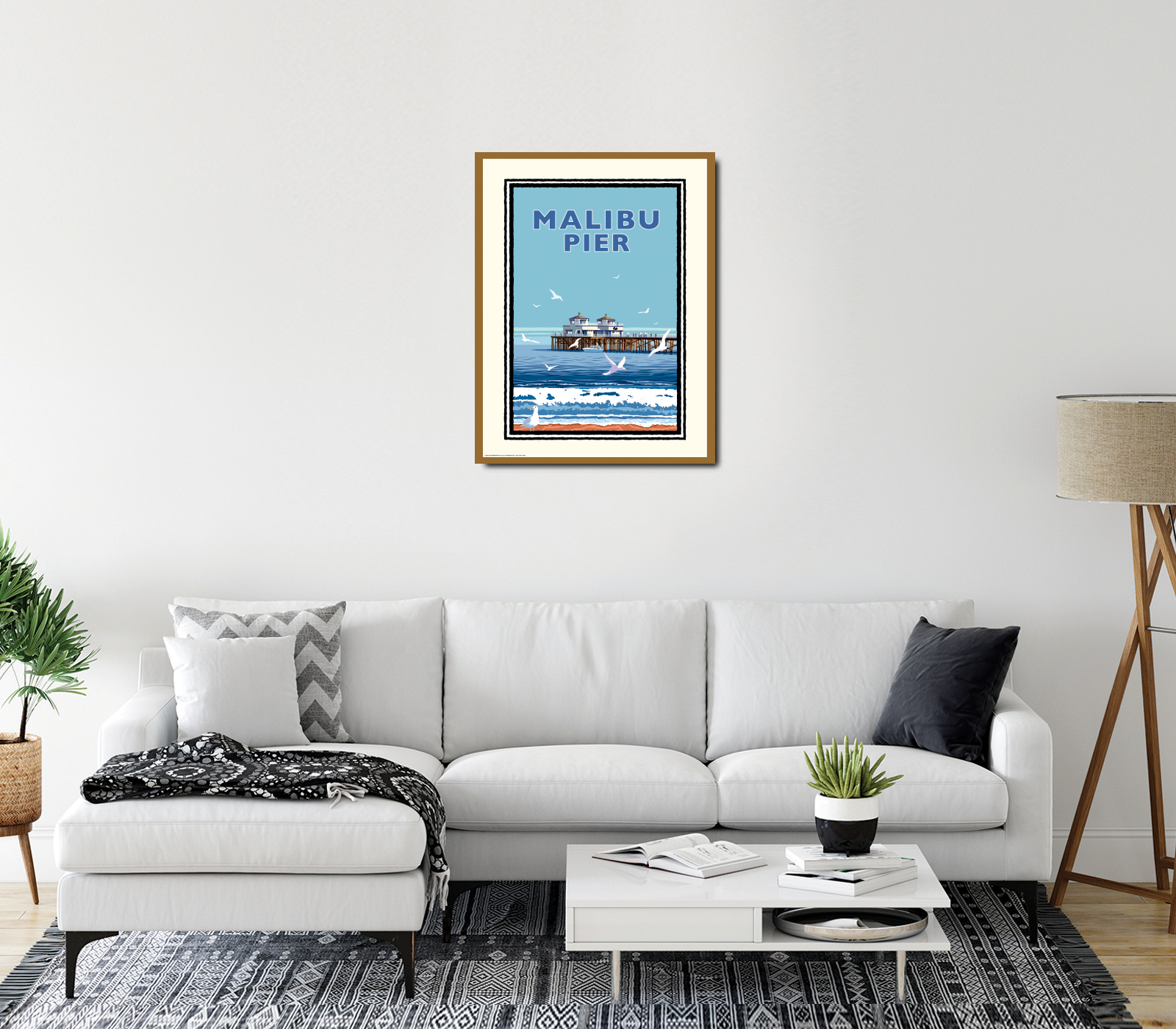 Landmark CA | Malibu Pier Day - My American Goods