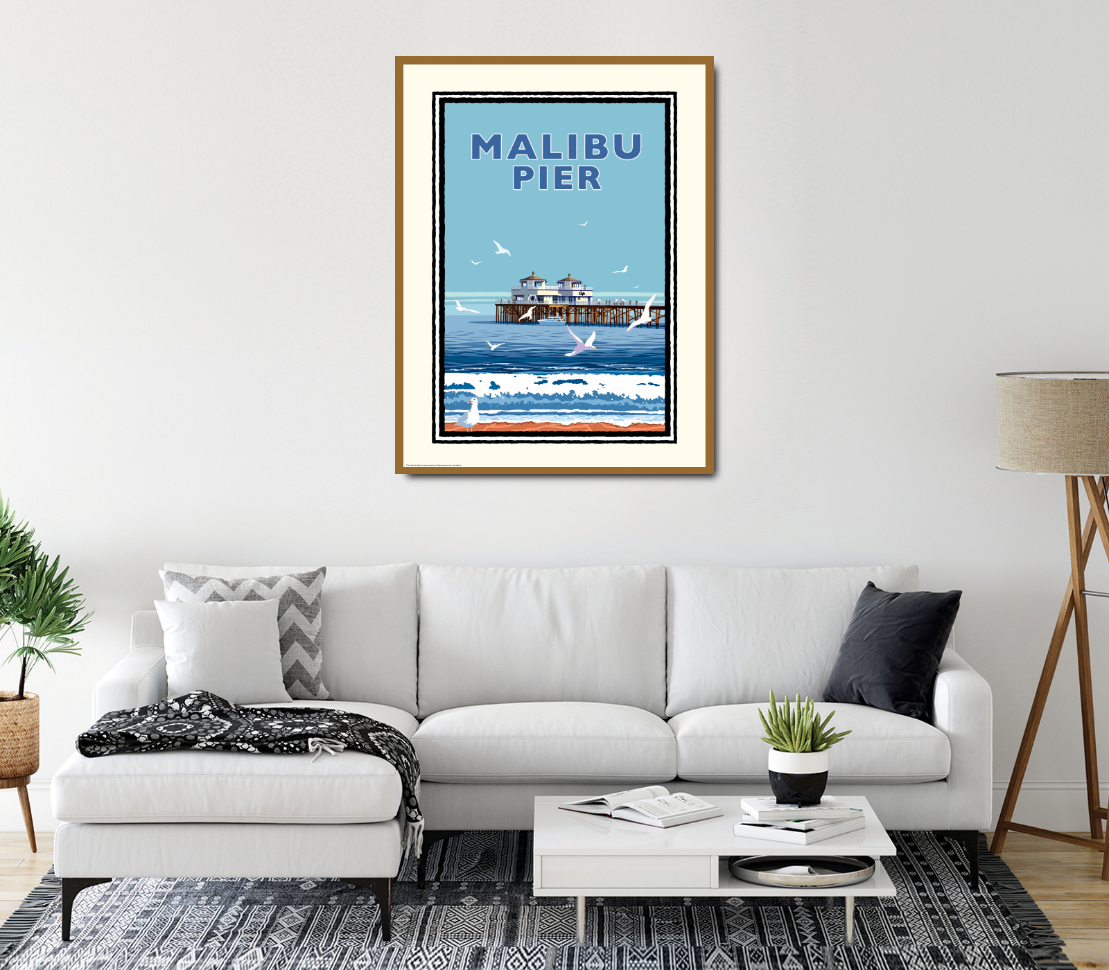 Landmark CA | Malibu Pier Day - My American Goods