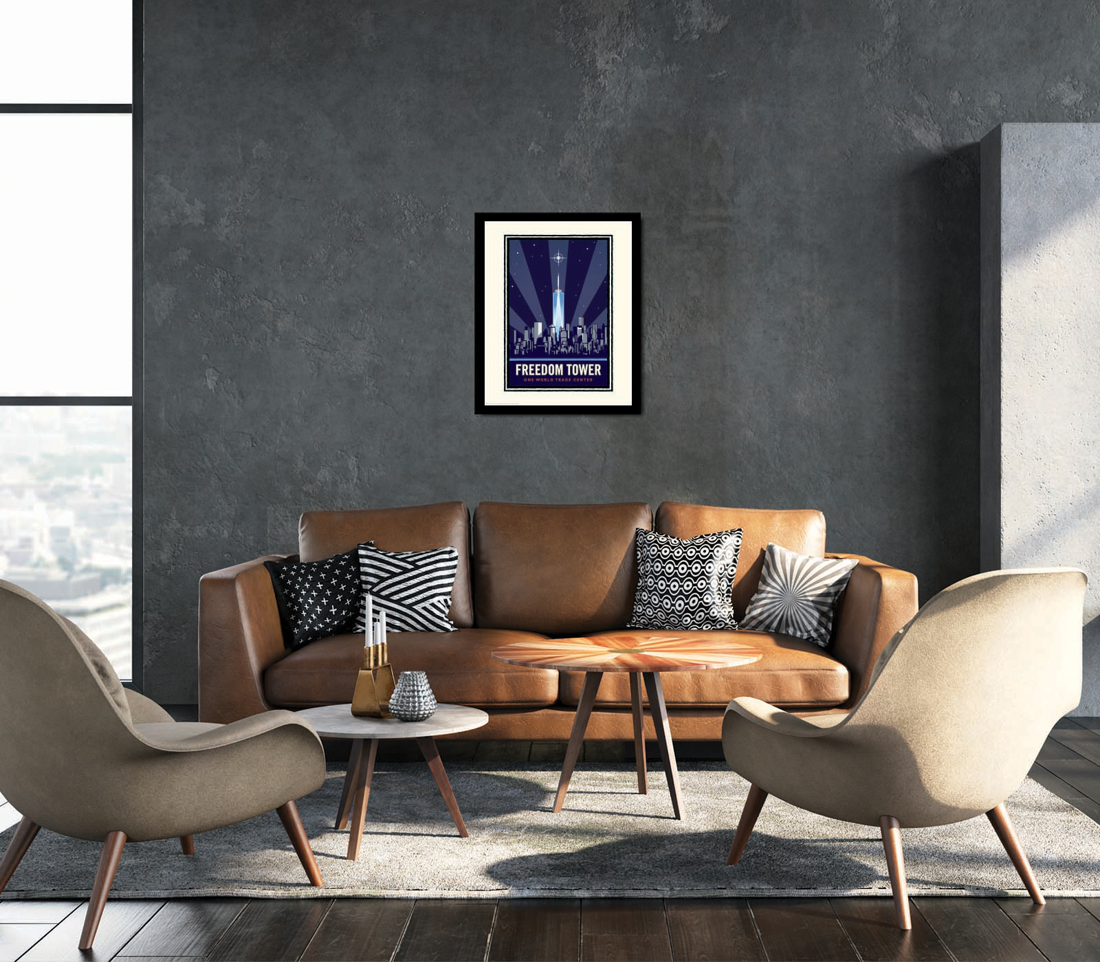 Landmark NY | Freedom Tower - One World Trade Center NYC Art Print - My American Goods