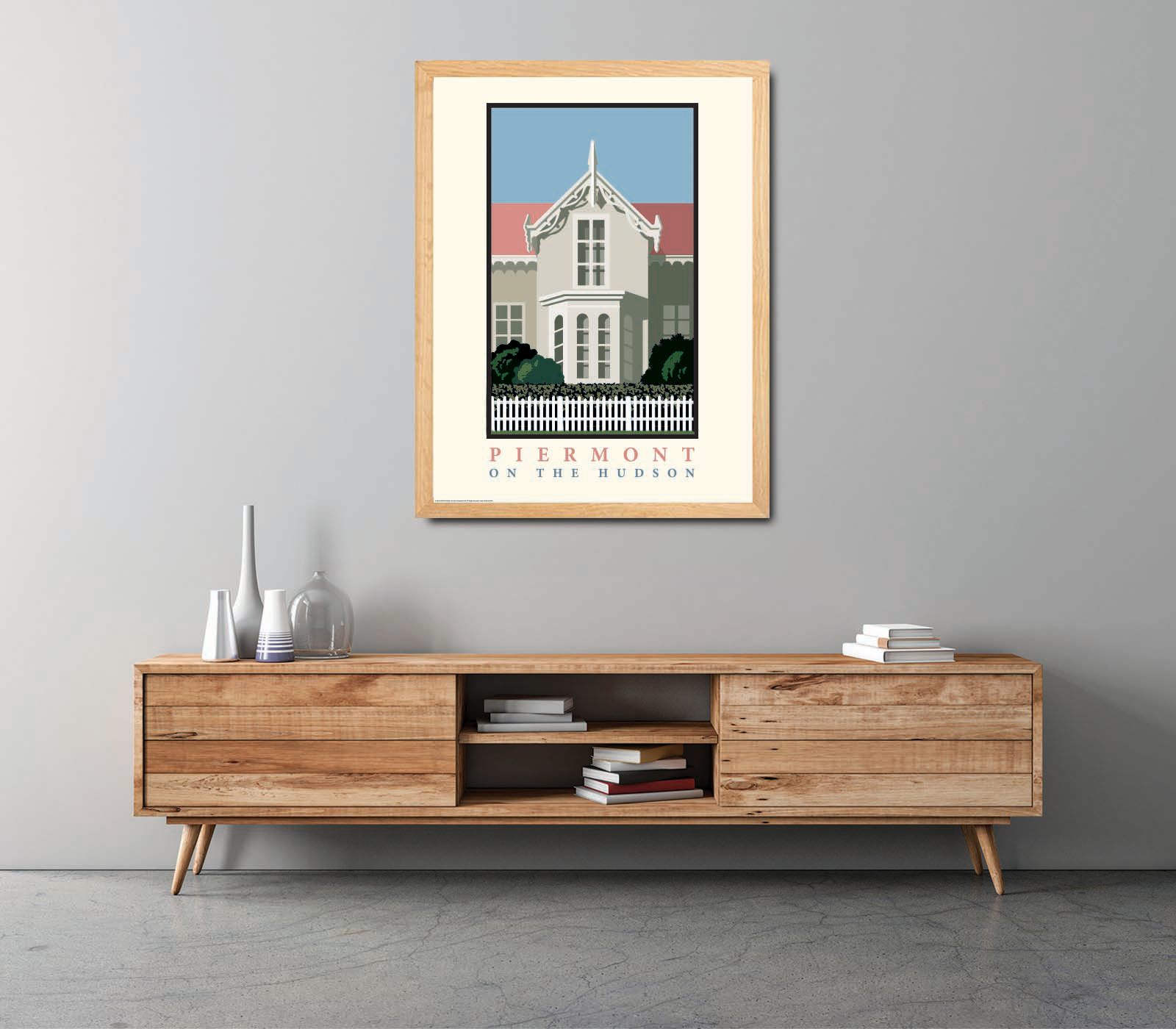 Landmark NY | Piermont House Blue Sky - My American Goods