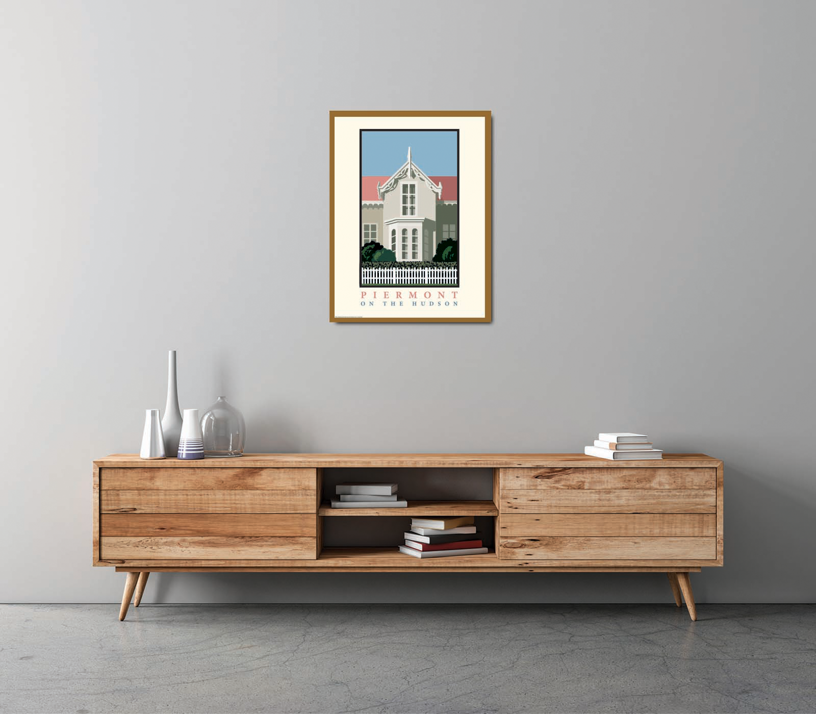 Landmark NY | Piermont House Blue Sky - My American Goods