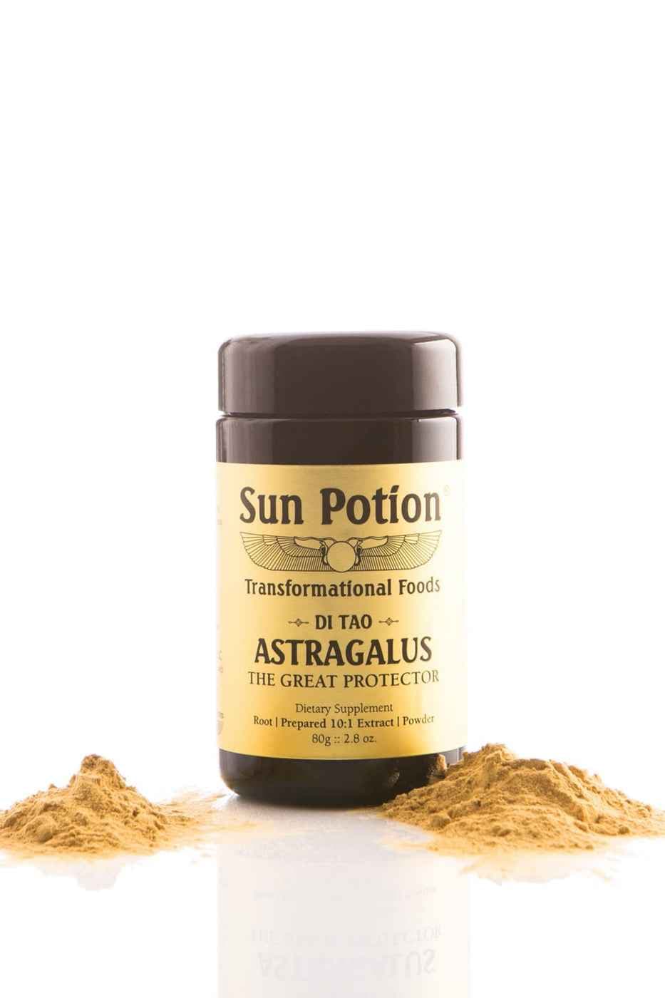 Sun Potion Adaptogen 60g Jar Astragalus (Wildcrafted)