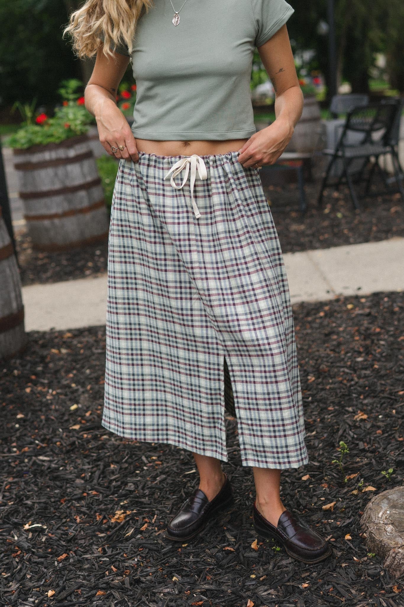Esme Skirt in Grove