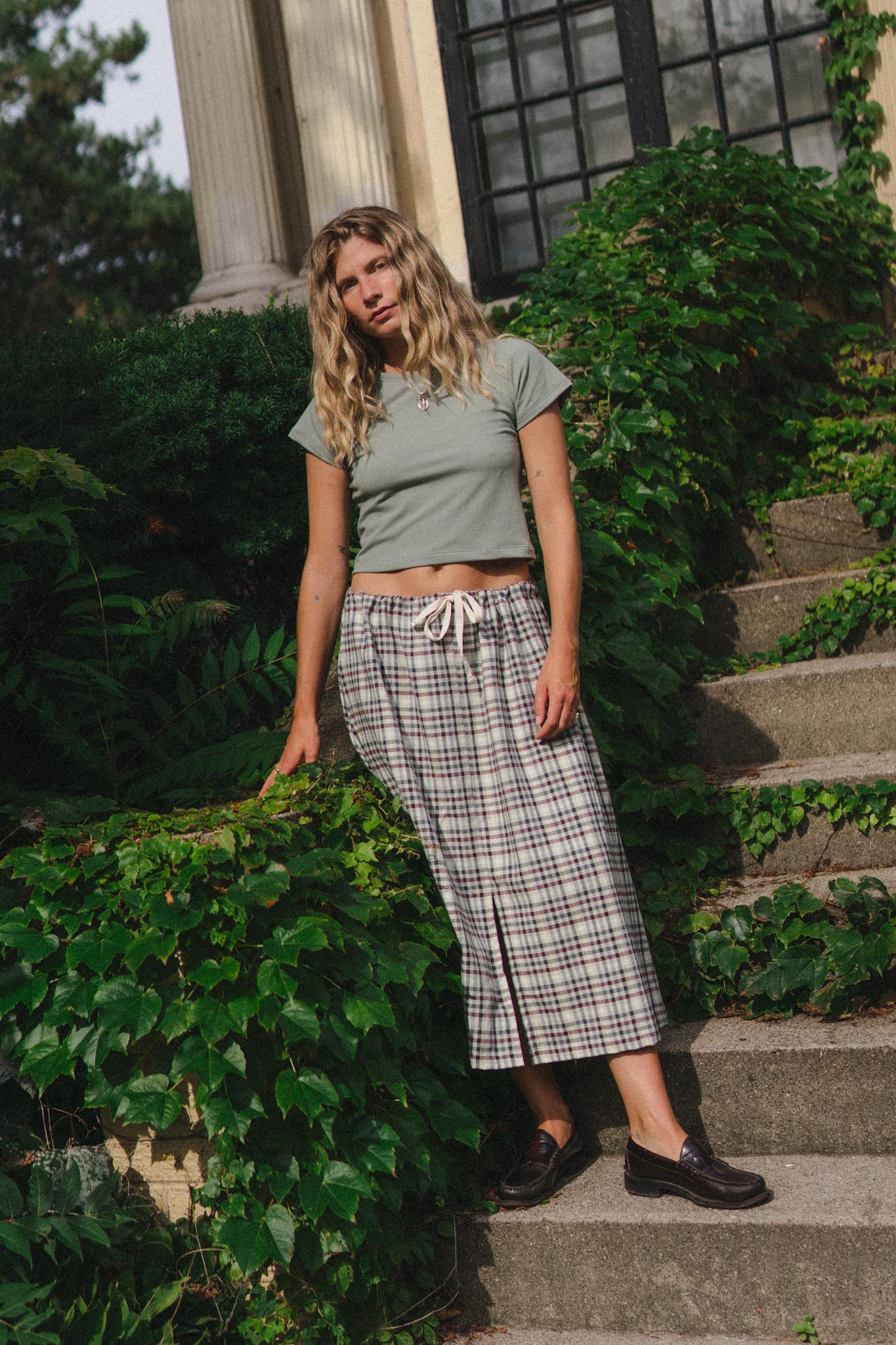 Esme Skirt in Grove