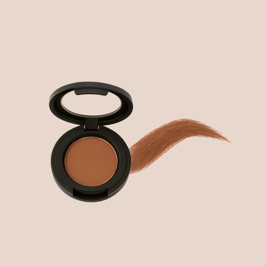 Taylor Made Organics brows auburn Brow Powder | organic brow enhancer