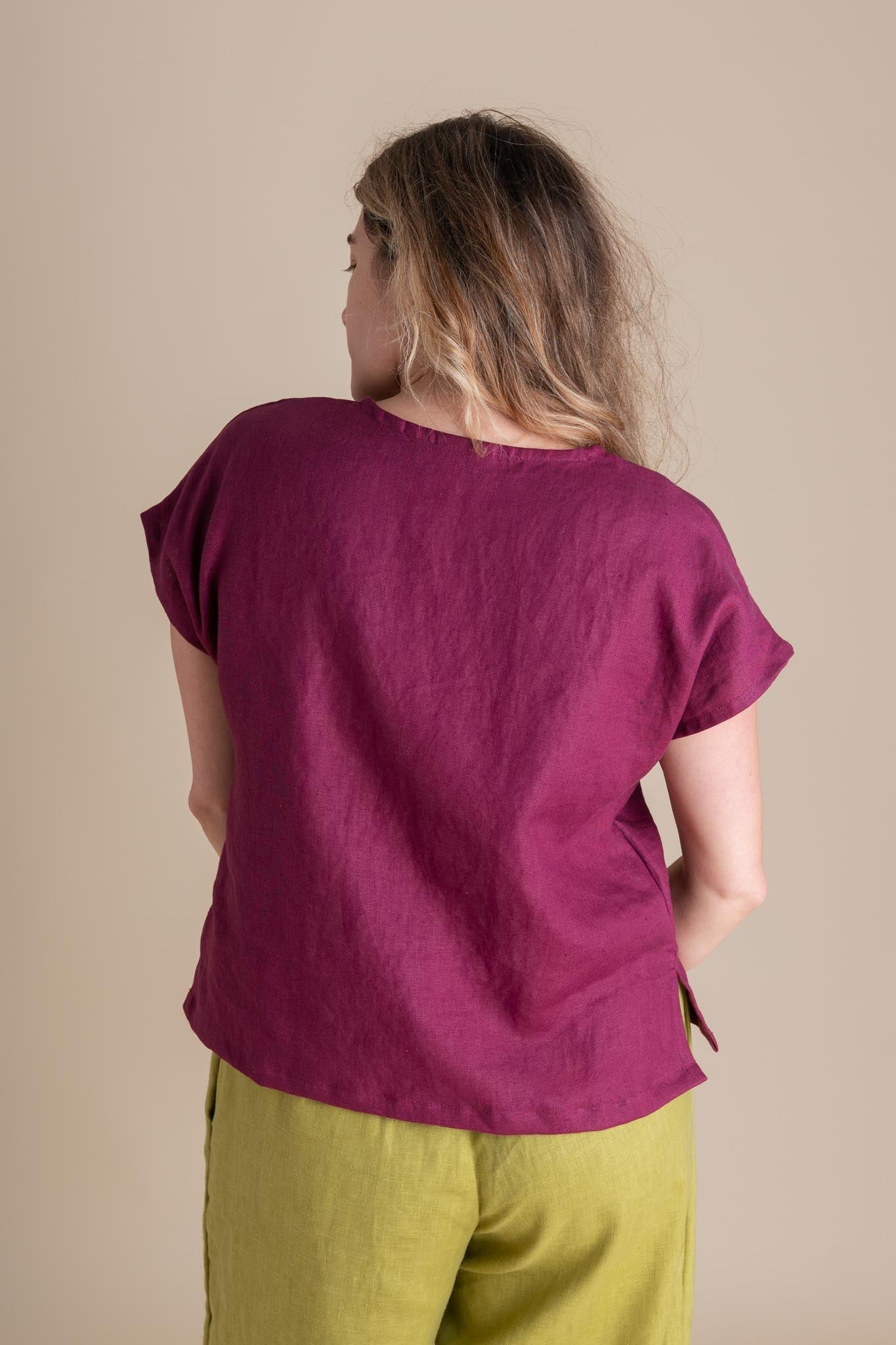 Painter Top in Orchid