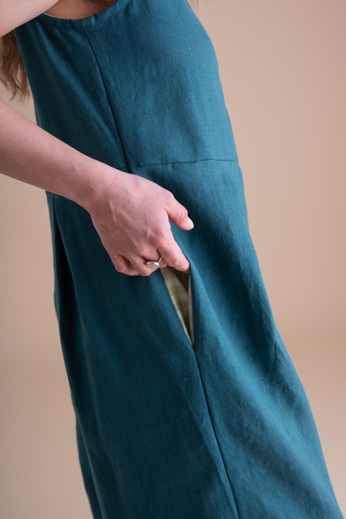 Terrace Jumpsuit in Peacock