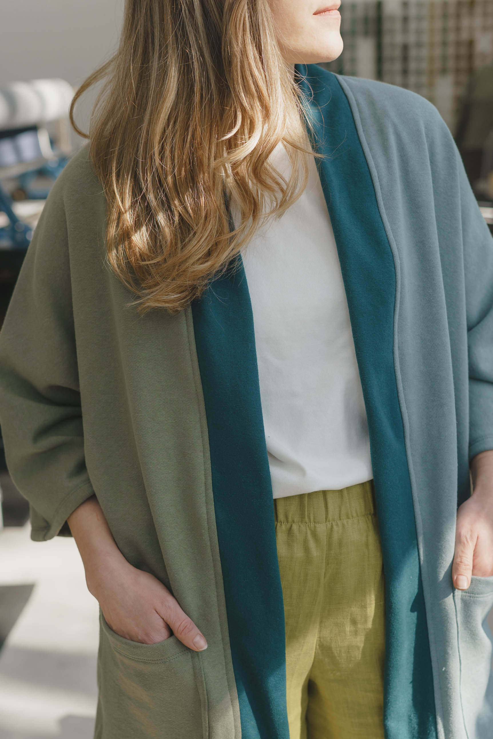 Timberline Cardigan in Lakeside