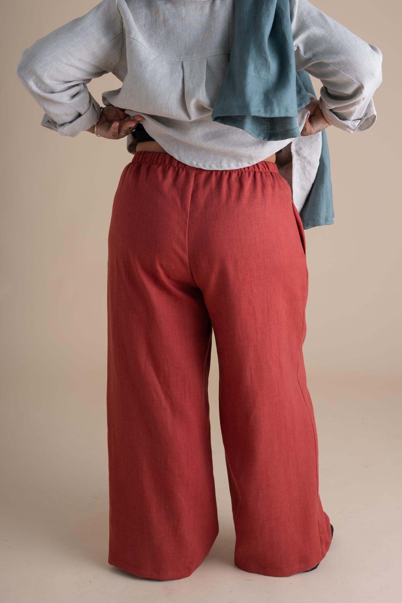 Elaina Pants in Paprika