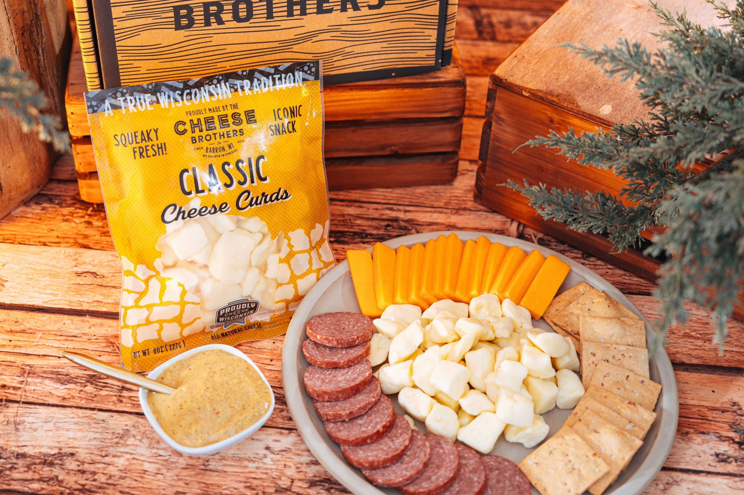 Cheese Brothers, Inc. Gifts and Bundles Deluxe Char-CURD-erie Box