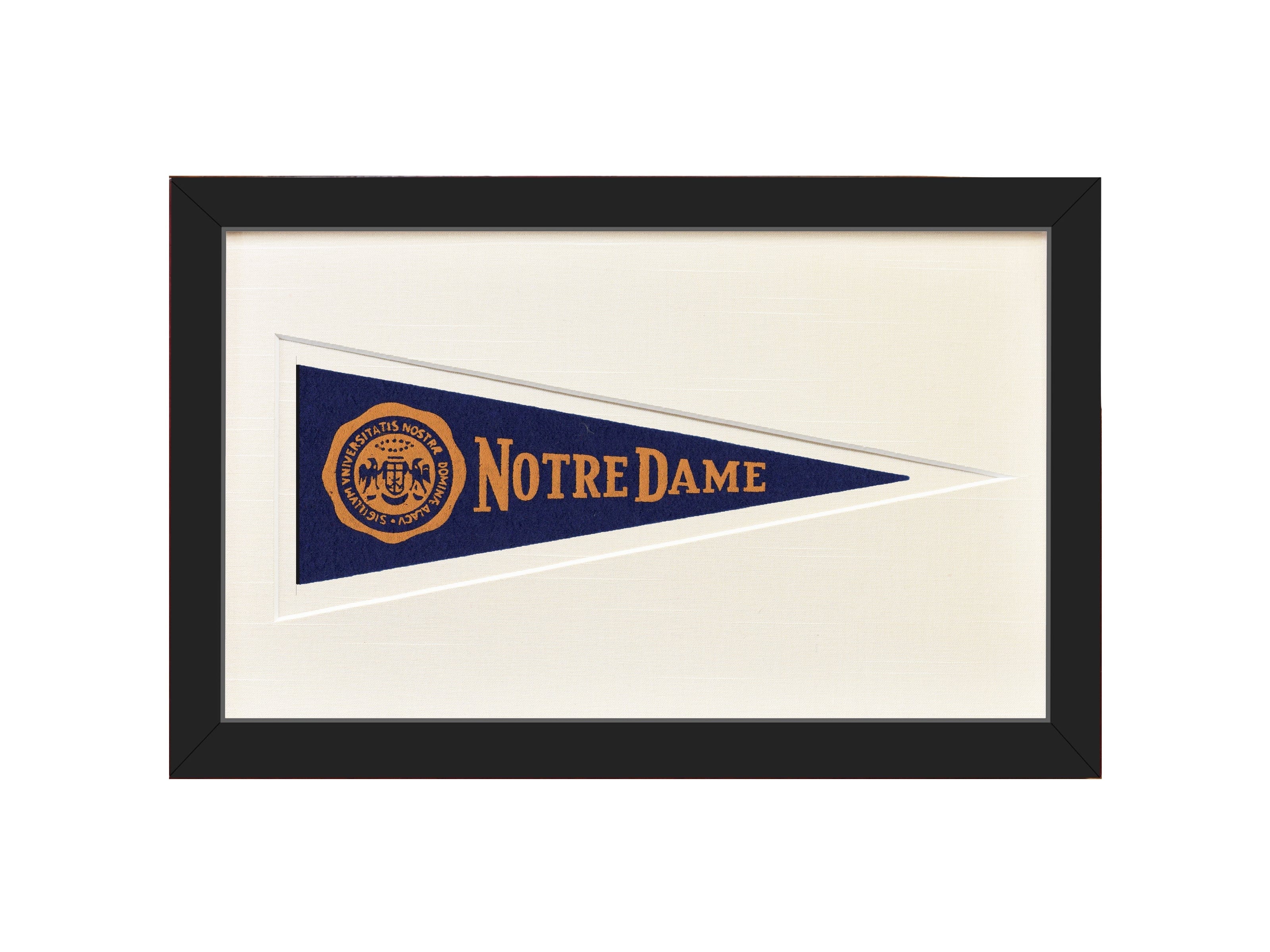 Vintage Notre Dame Hormel Pennant - My American Goods