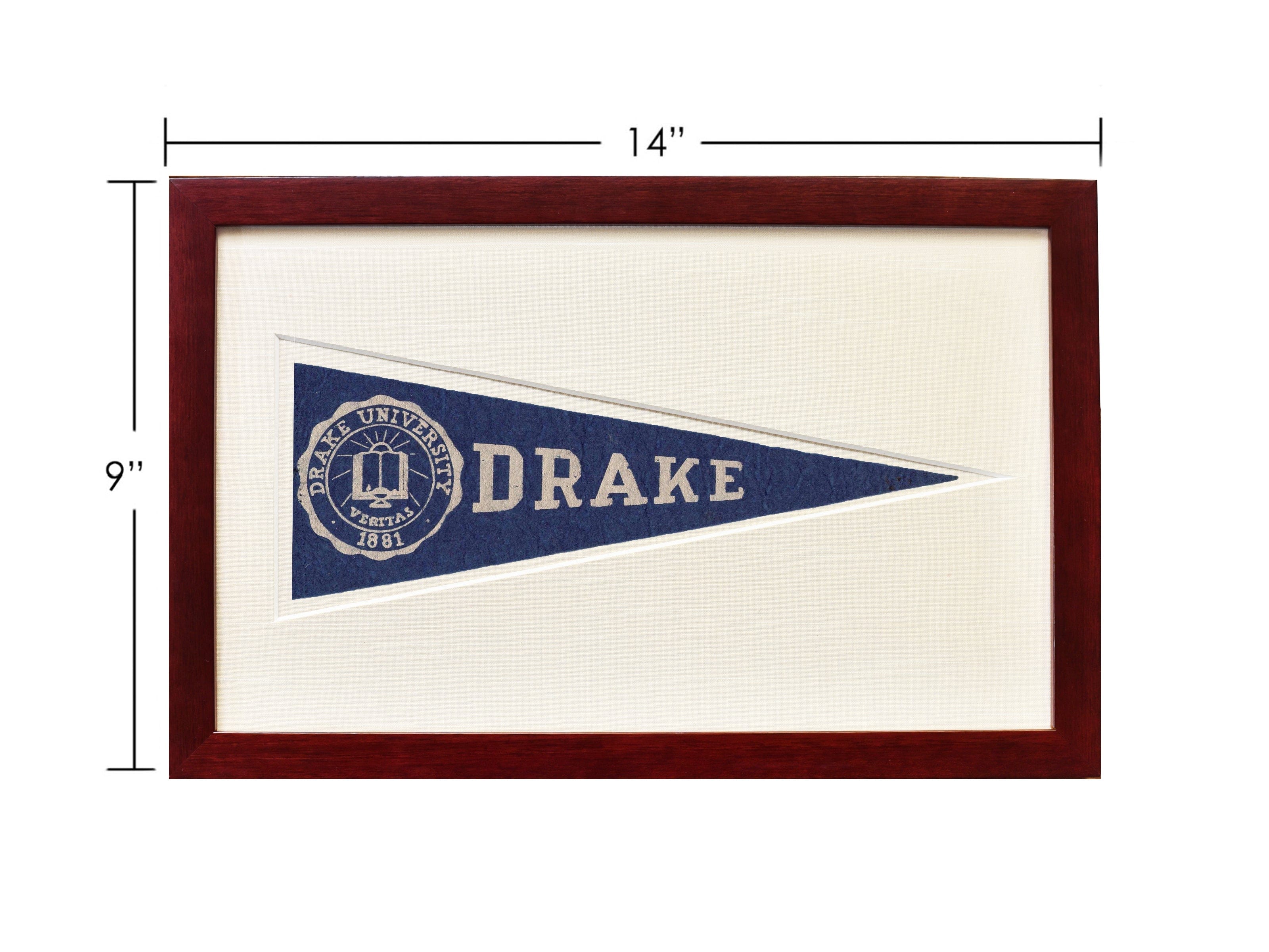 Vintage Drake University Hormel Pennant - My American Goods