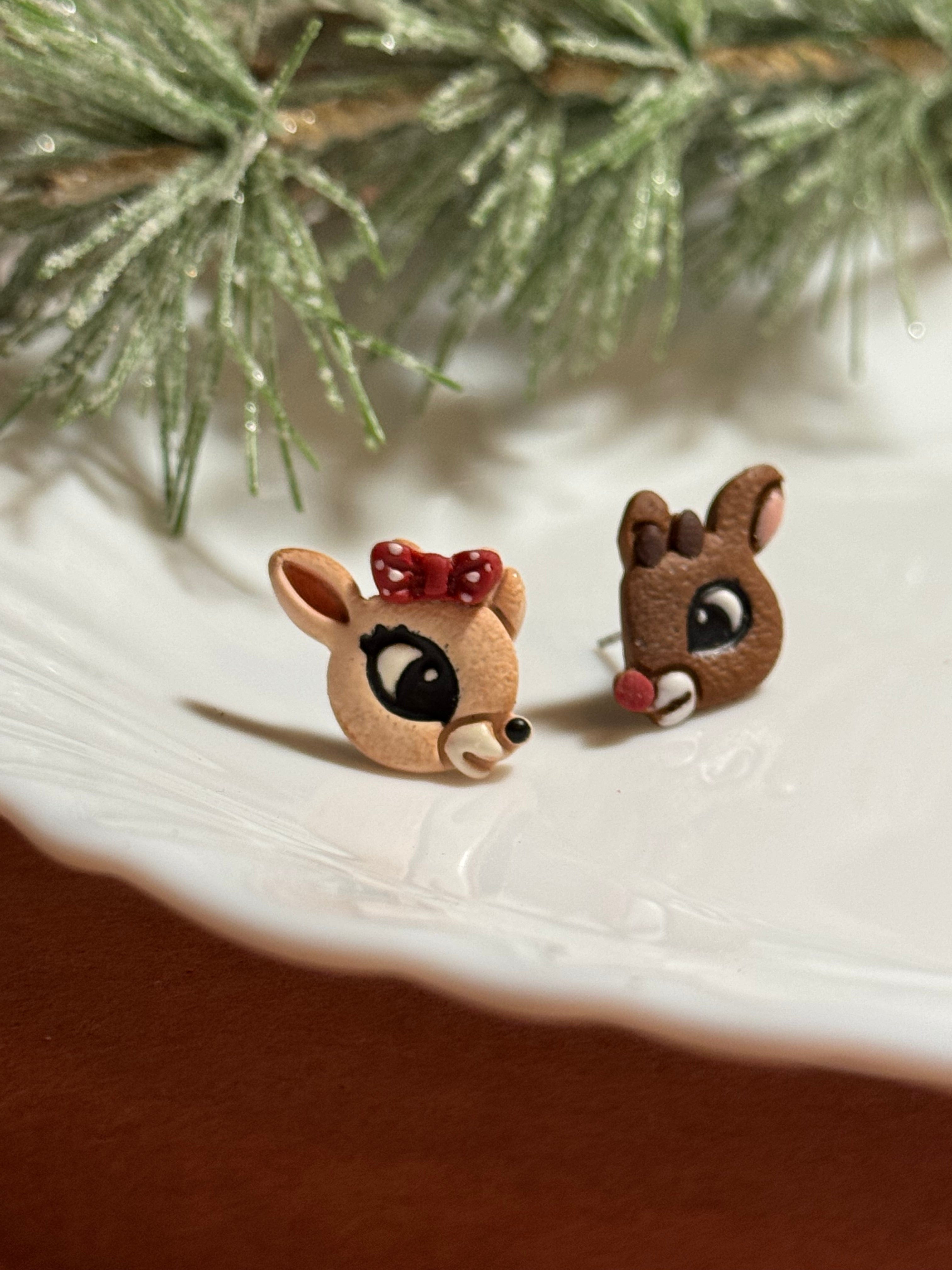 Reindeer Studs