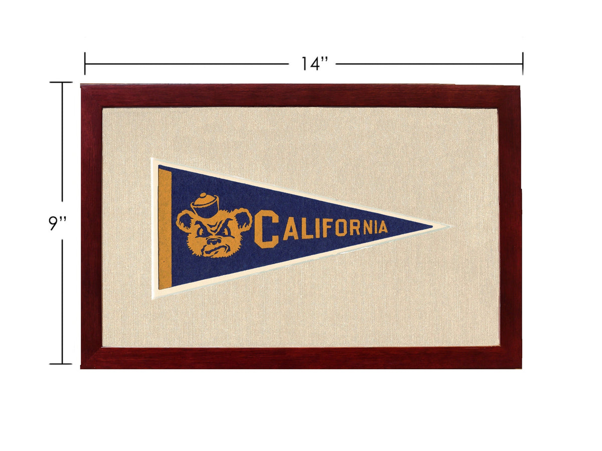 Americana Memories Vintage Pennants and Memorabilia Vintage University of California Pennant